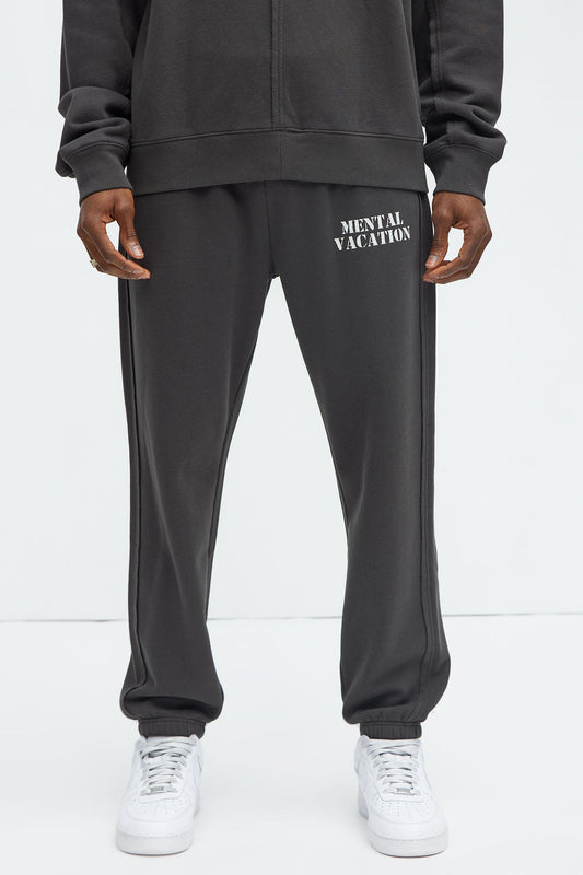 Mental Vacation Jogger - Black
