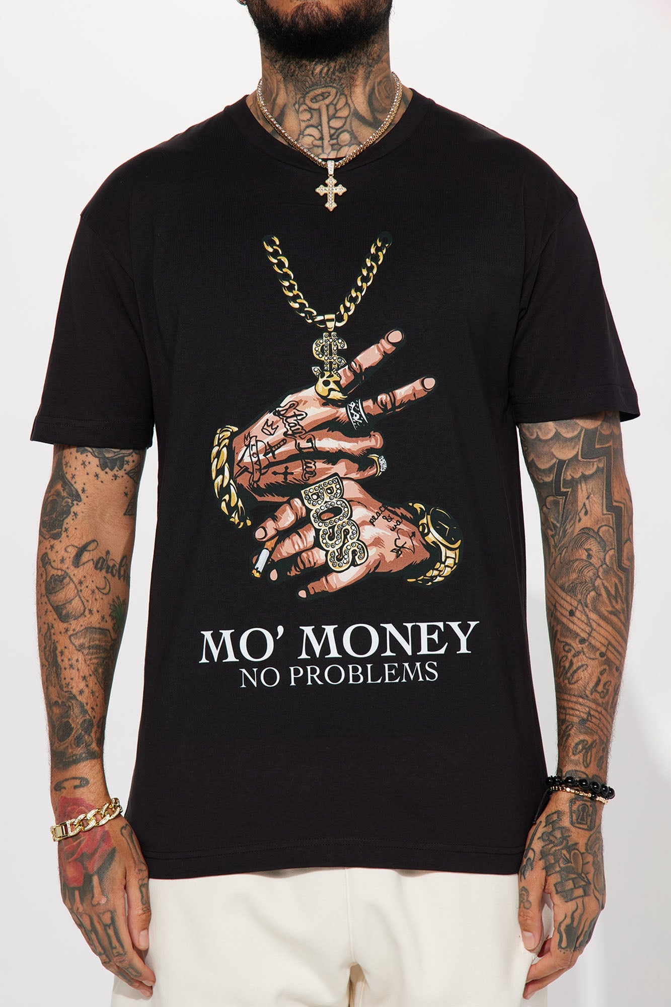 Mo' Money Short Sleeve Tee - Black