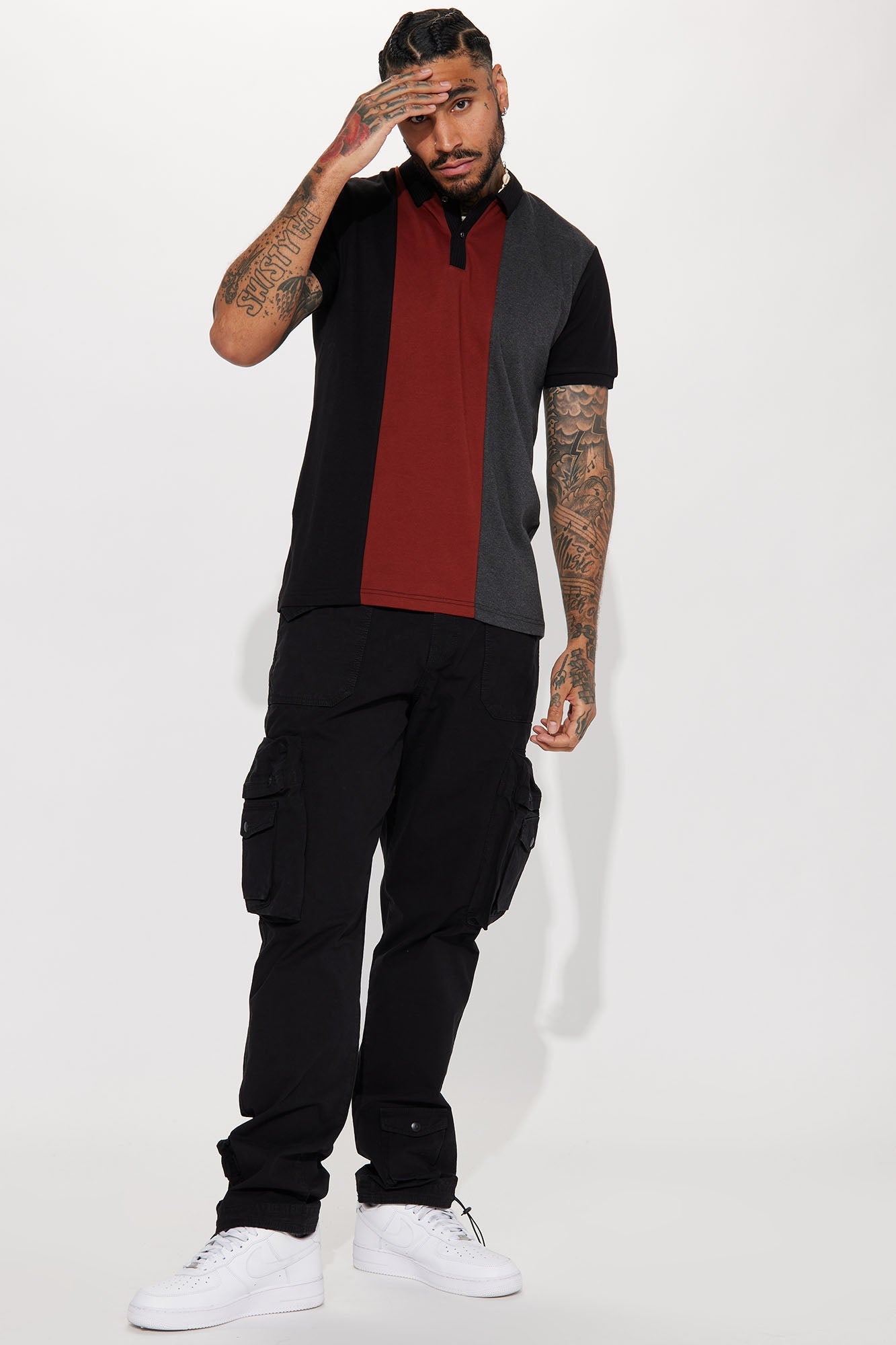 Kingpin Short Sleeve Polo - Black/combo