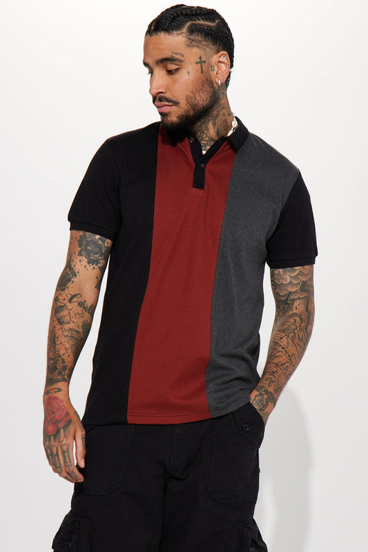 Kingpin Short Sleeve Polo - Black/combo