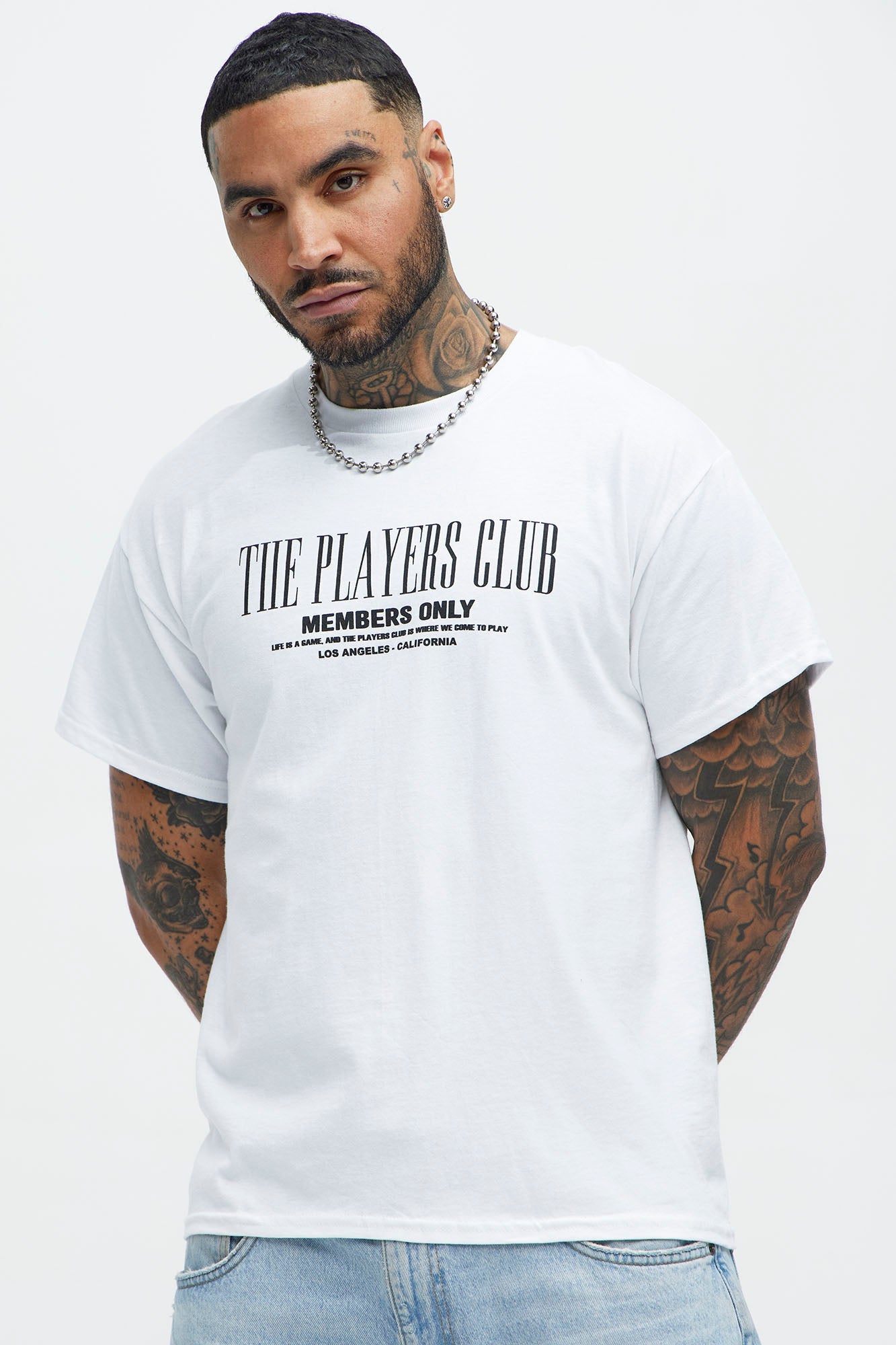 Life Is A Game Short Sleeve Tee - White