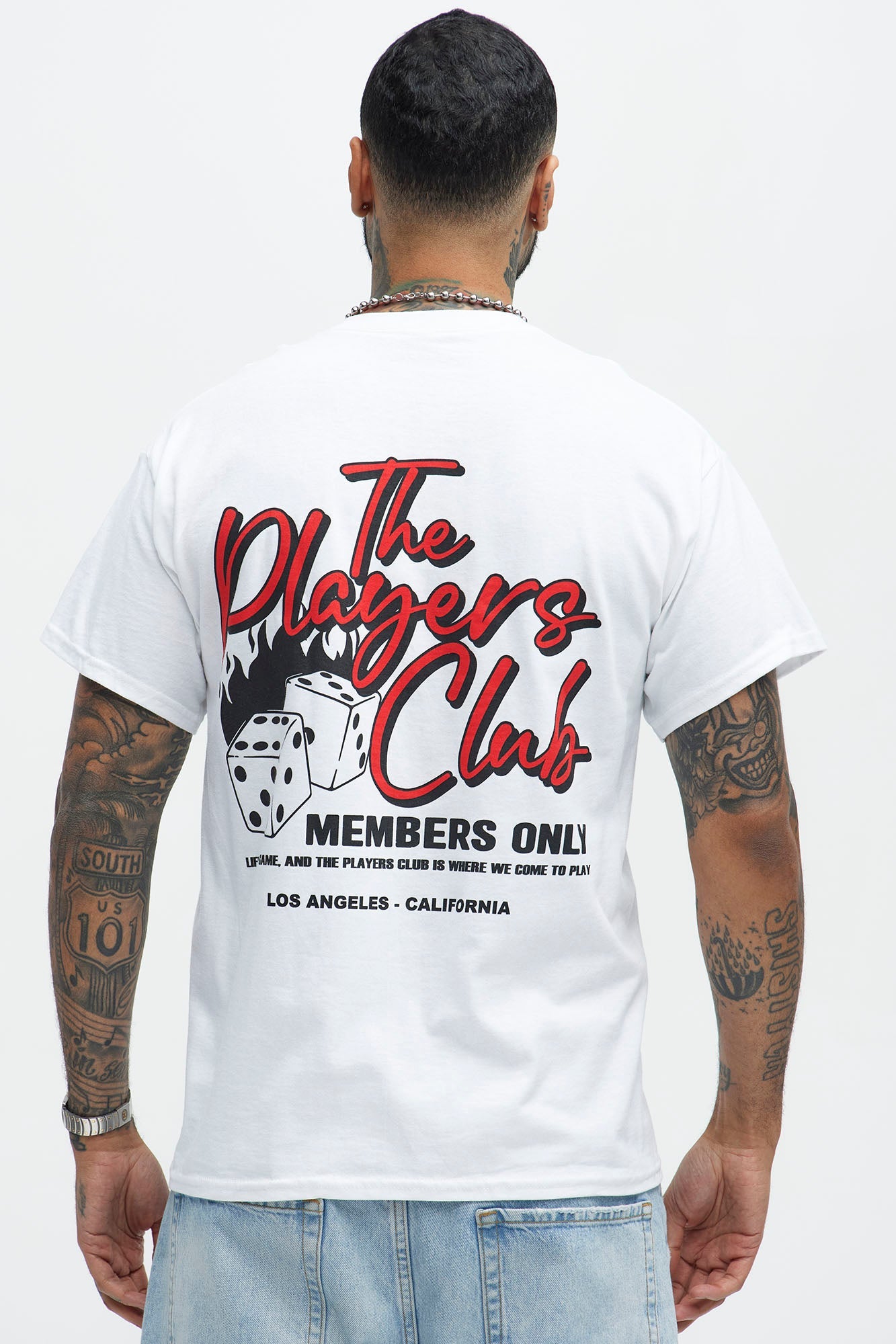 Life Is A Game Short Sleeve Tee - White