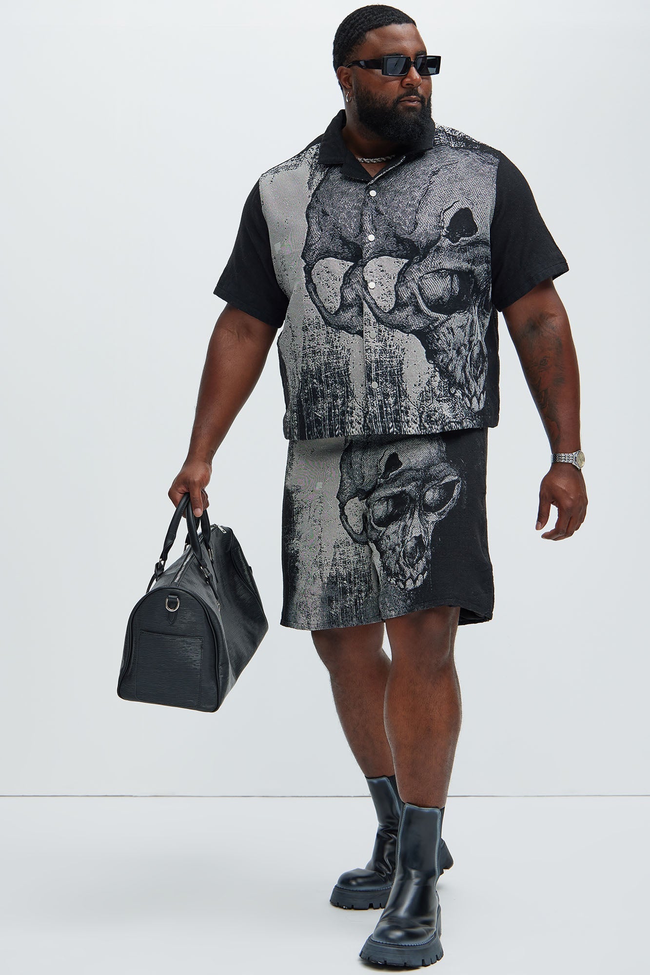 Azrael Tapestry Shirt - Multi Color