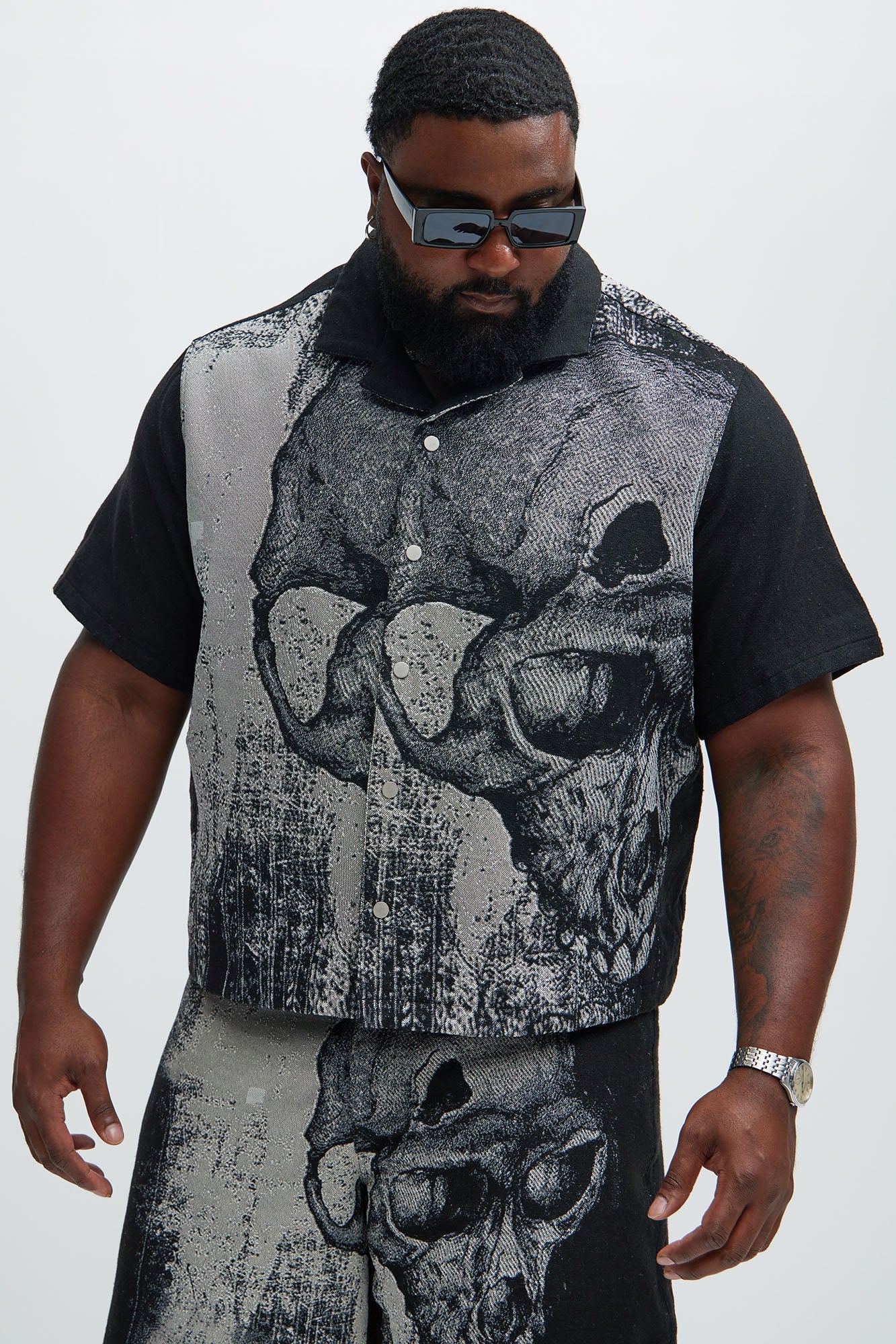 Azrael Tapestry Shirt - Multi Color