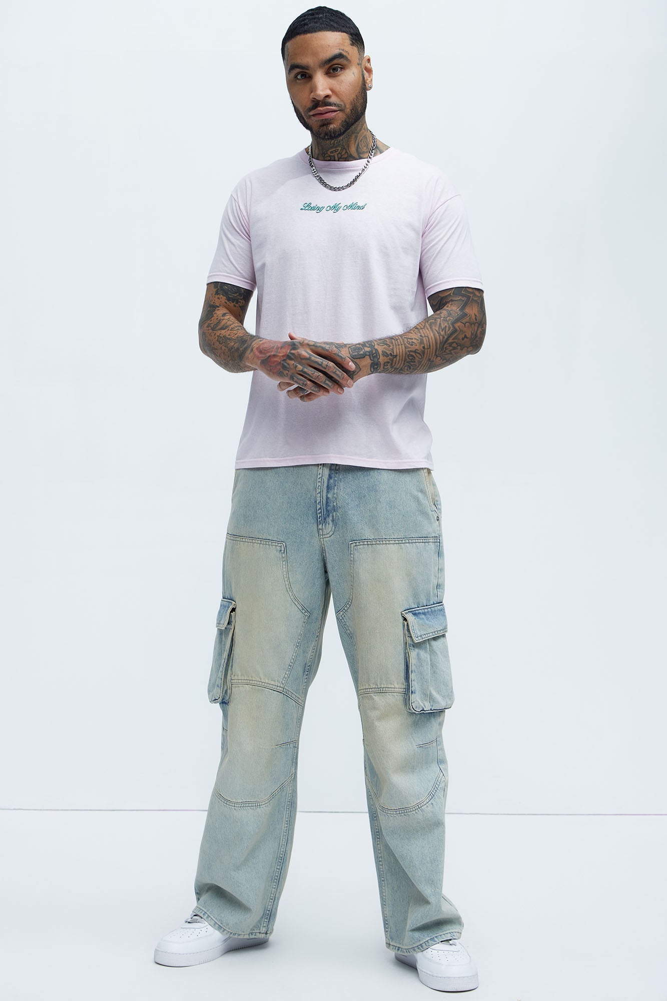 Losing My Mind Short Sleeve Tee - Pink