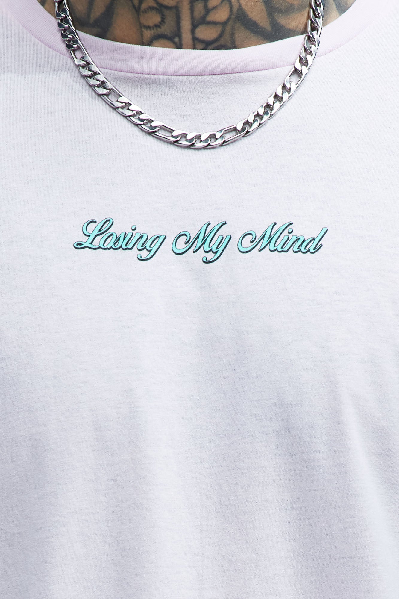 Losing My Mind Short Sleeve Tee - Pink