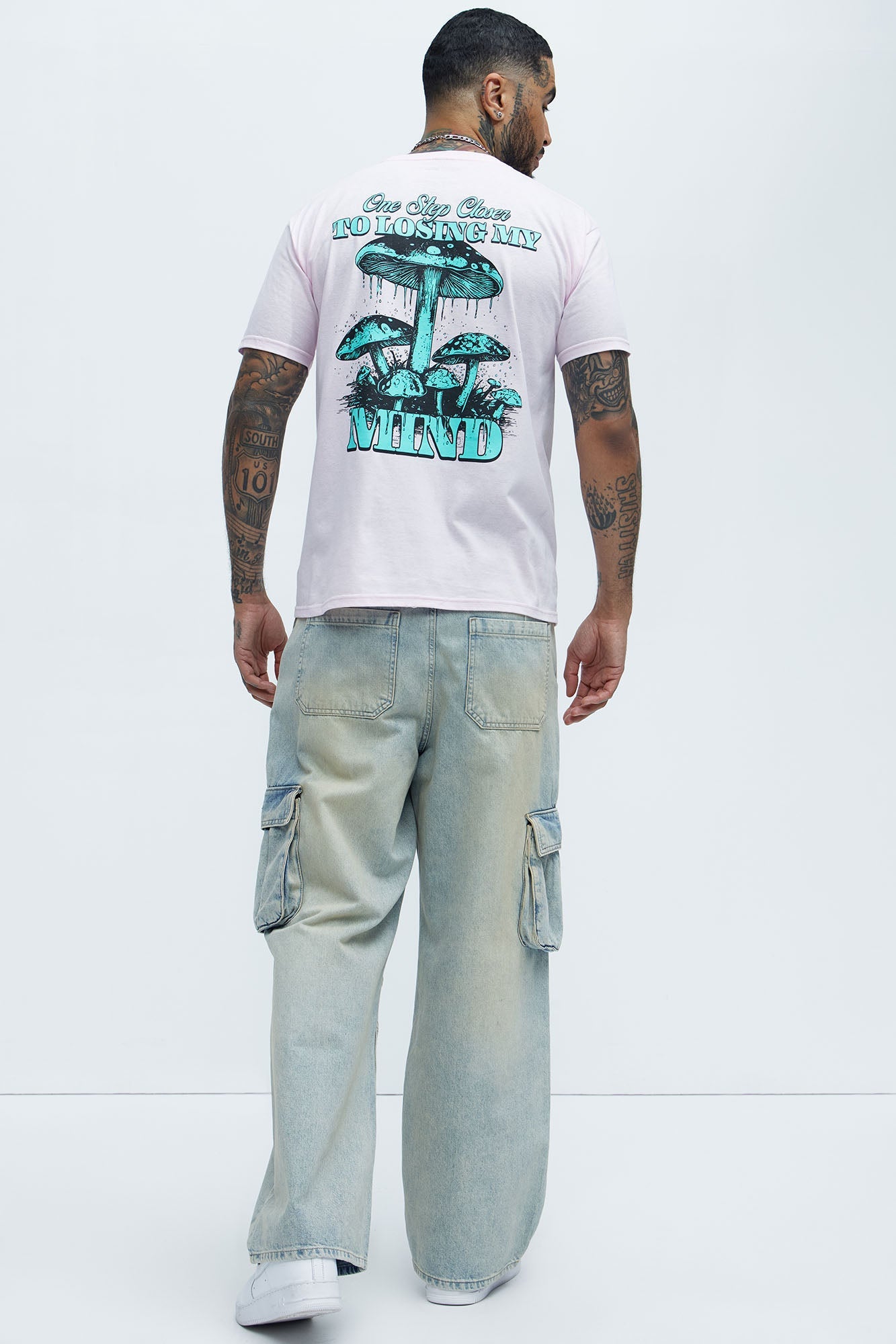 Losing My Mind Short Sleeve Tee - Pink