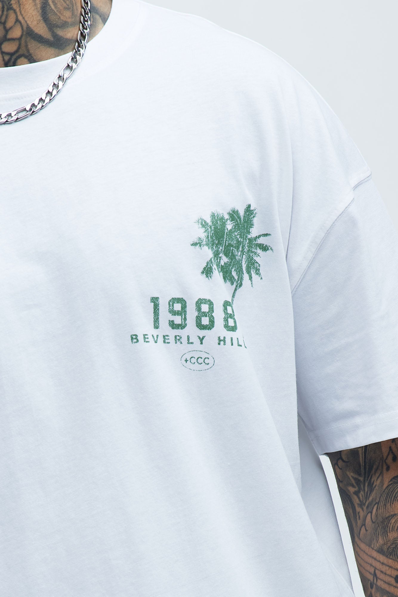 Rodeo Drive 1988 Oversized Short Sleeve Tee - White