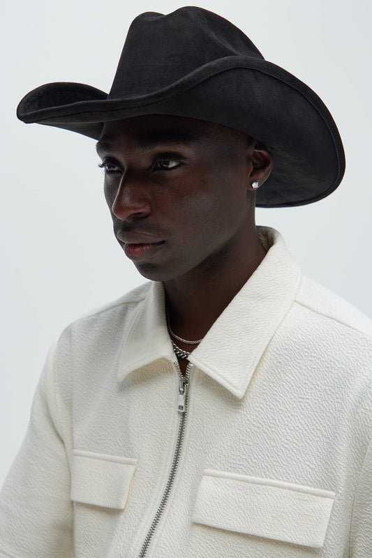 Rocco Cowboy Hat - Black