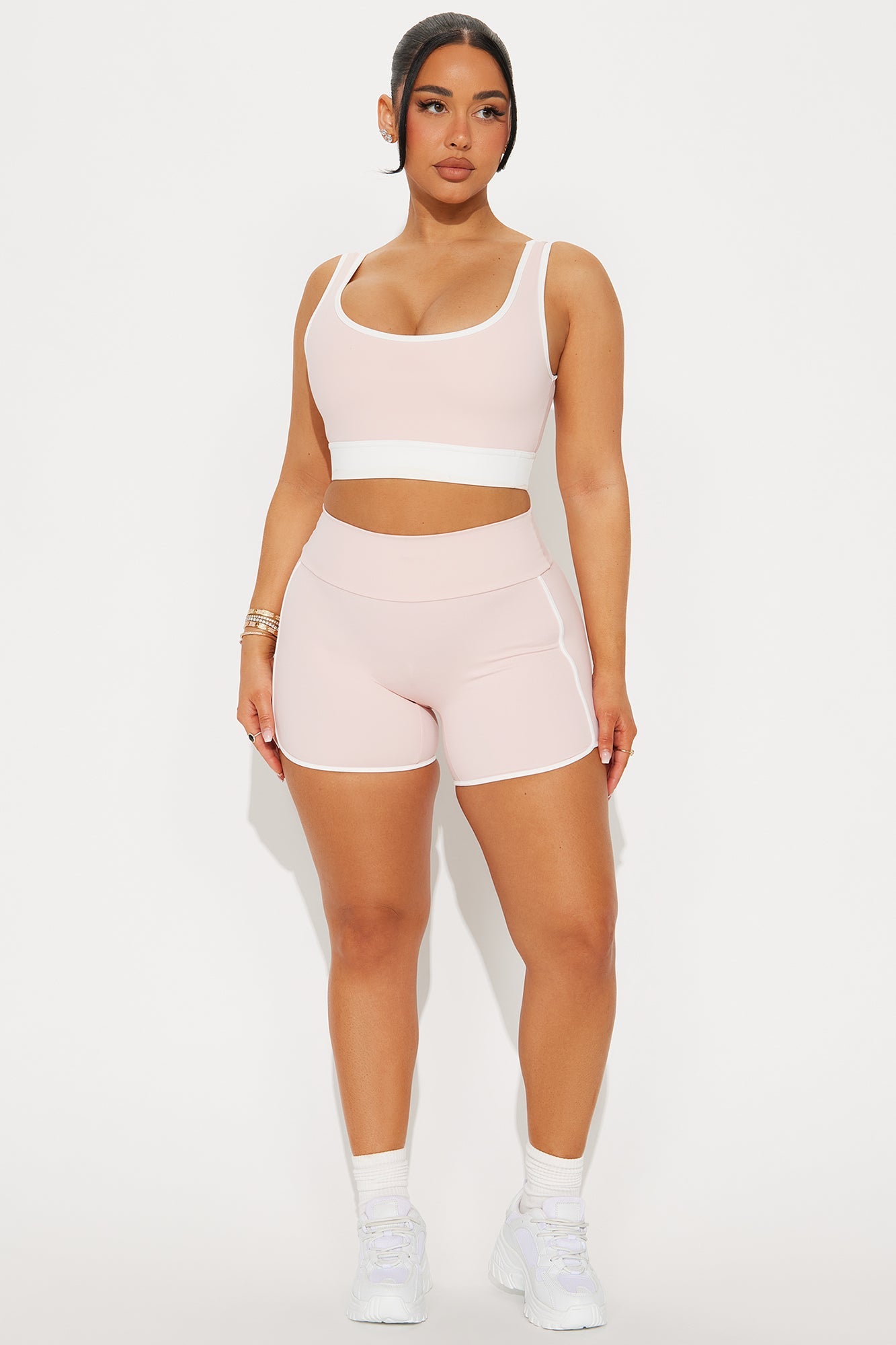 Calm And Collected Active Dolphin Short - Blush