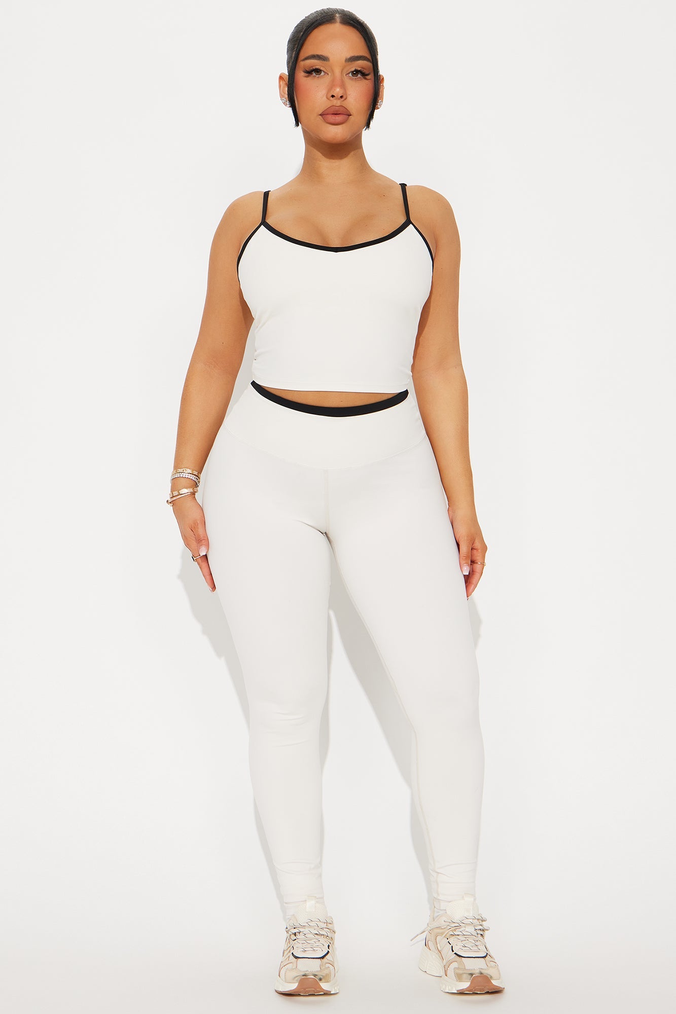 Calm And Collected Active Legging - Cream