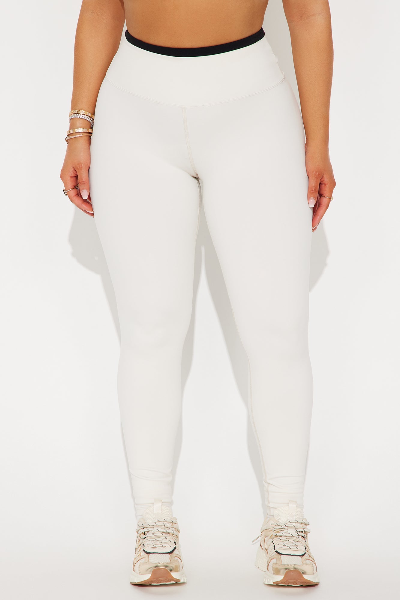 Calm And Collected Active Legging - Cream