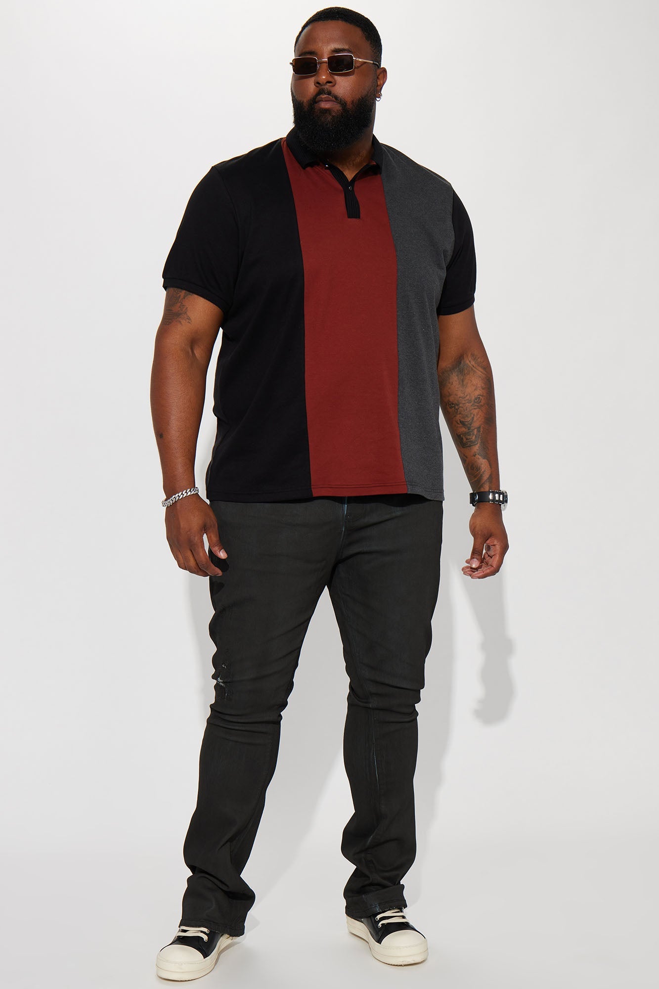 Kingpin Short Sleeve Polo - Black/combo