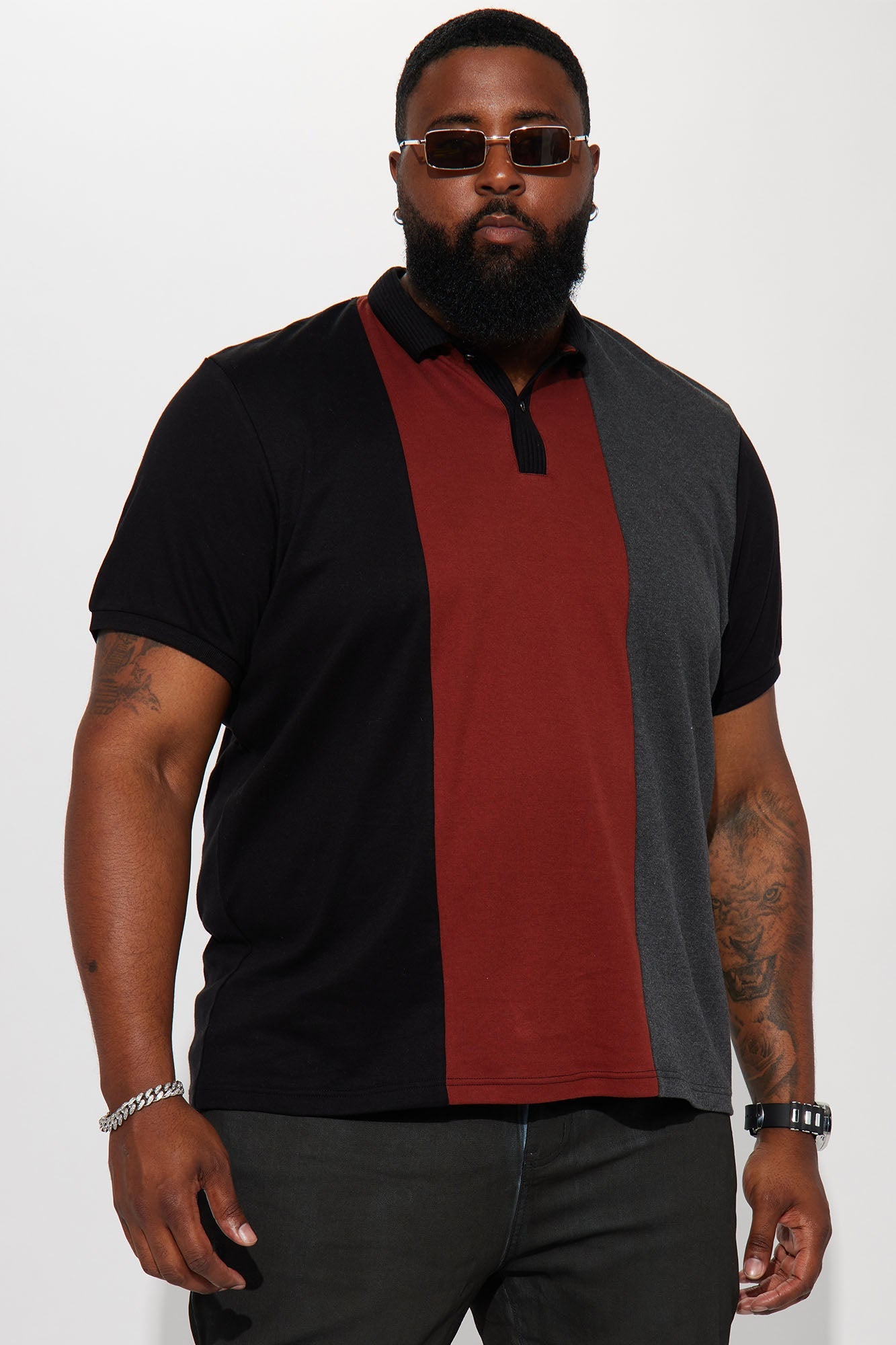 Kingpin Short Sleeve Polo - Black/combo