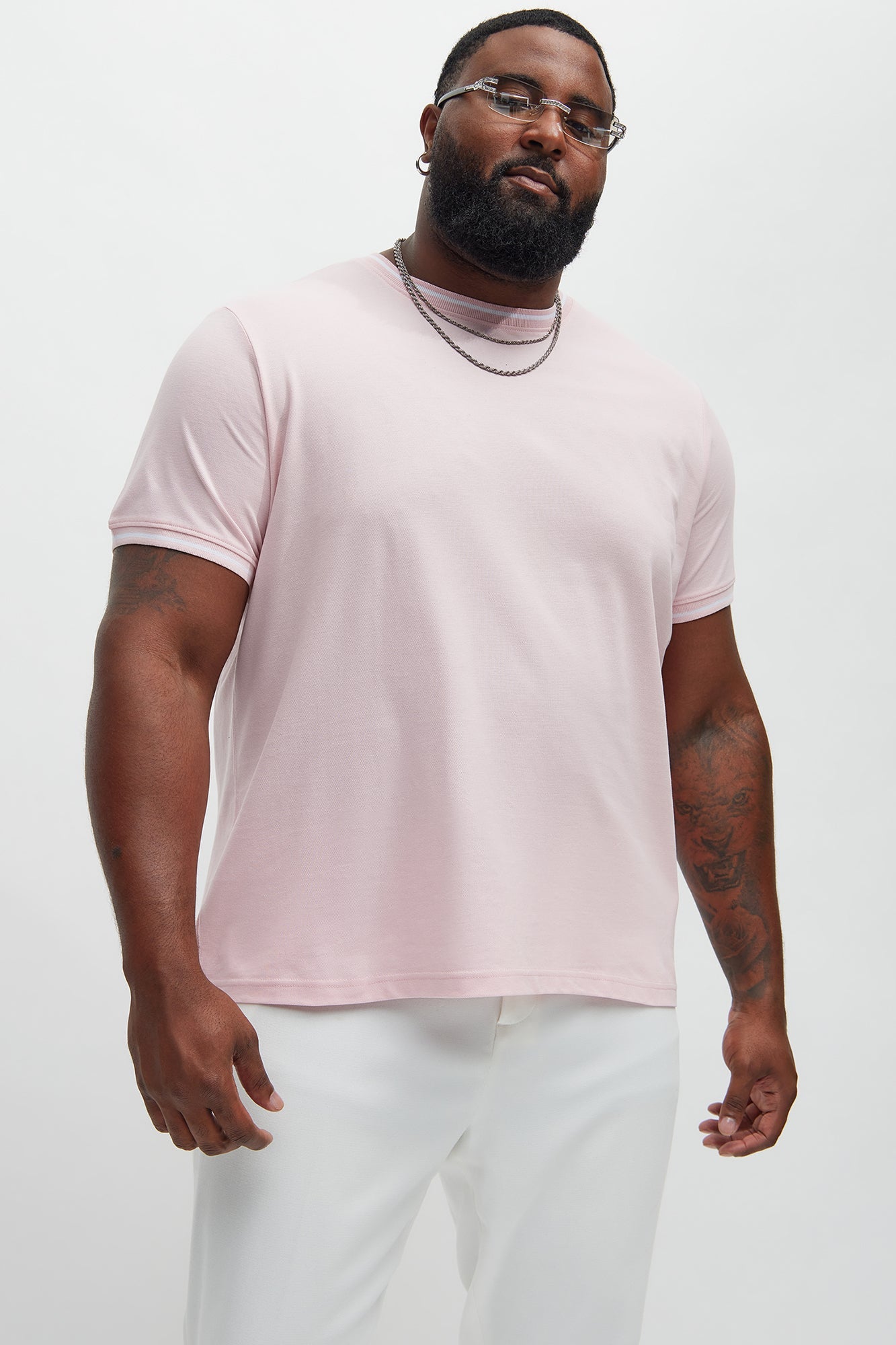 Jaxon Short Sleeve Tee - Pink