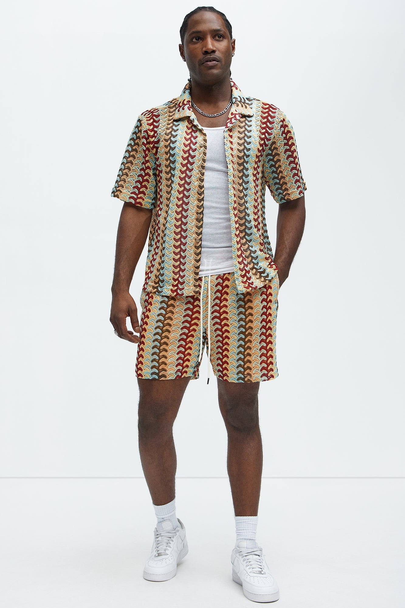 Ramirez Drawstring Shorts - Multi Color