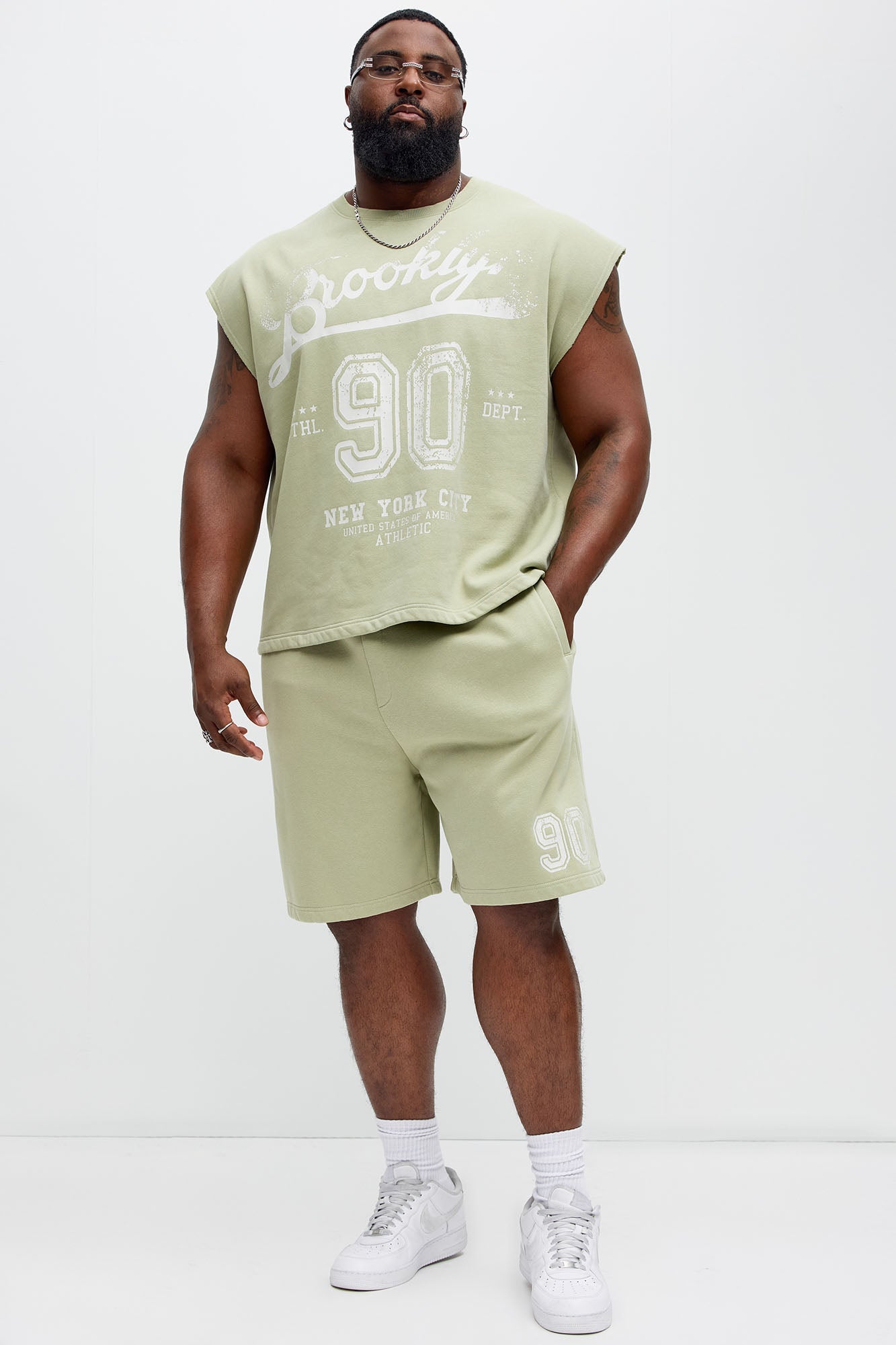 90s Muscle Tee - Green