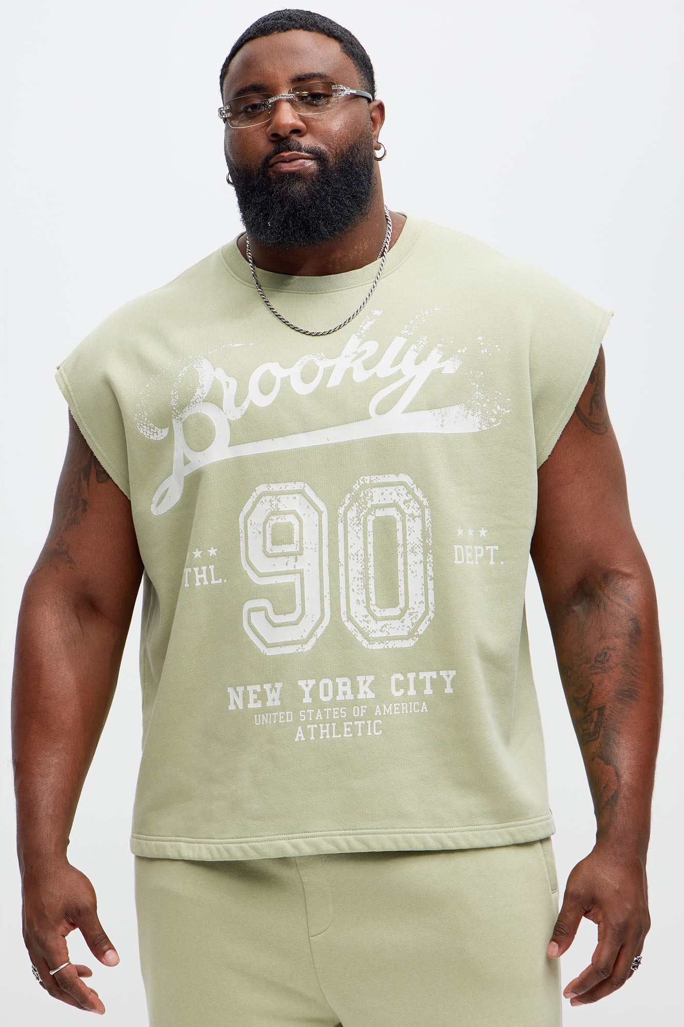 90s Muscle Tee - Green