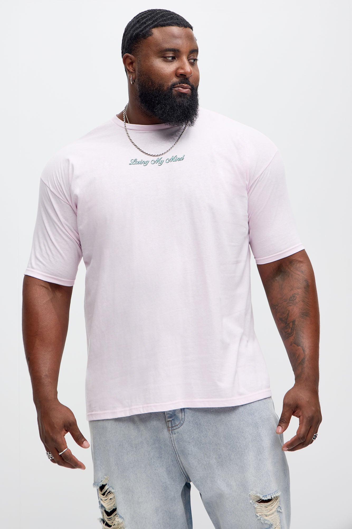 Losing My Mind Short Sleeve Tee - Pink