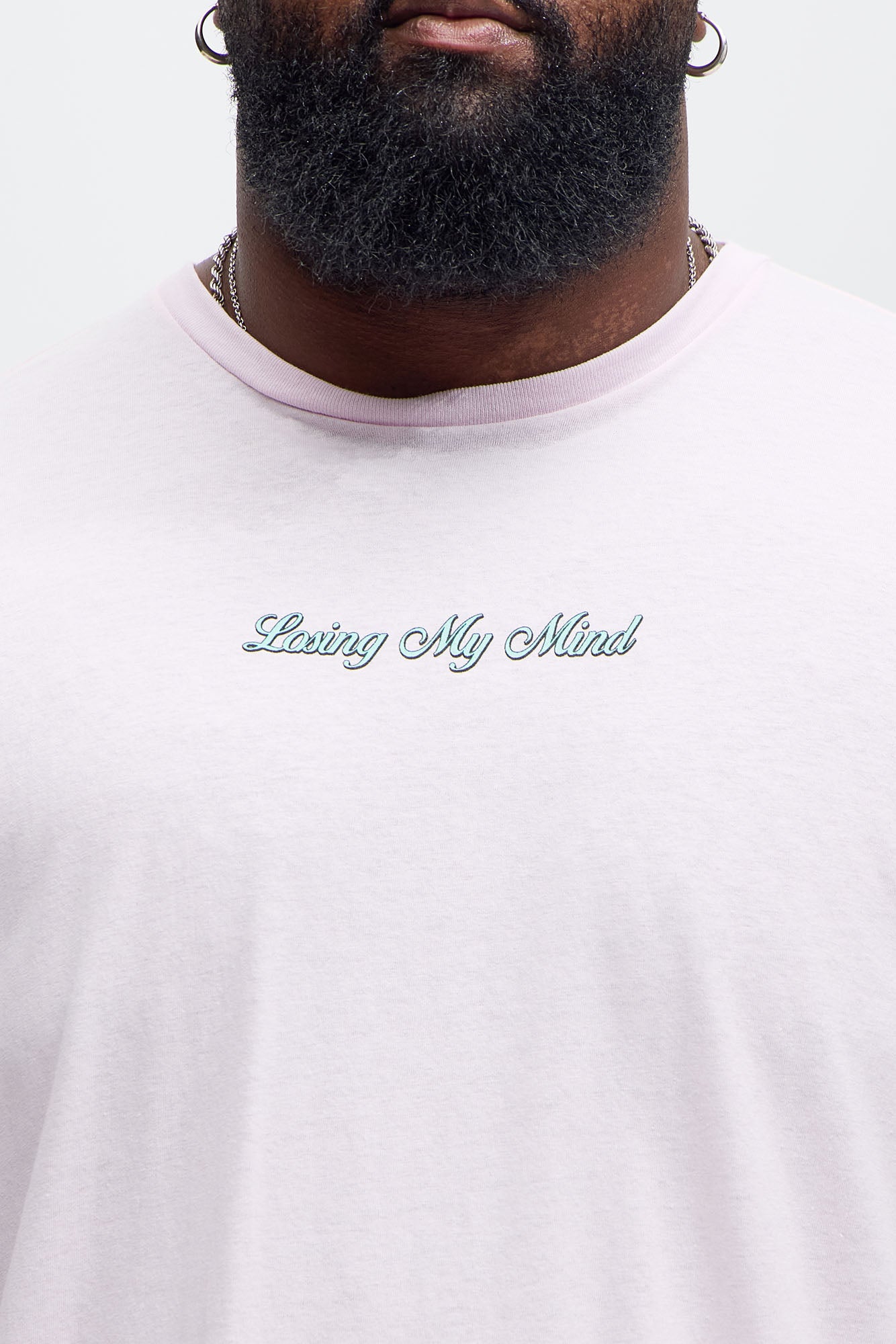 Losing My Mind Short Sleeve Tee - Pink