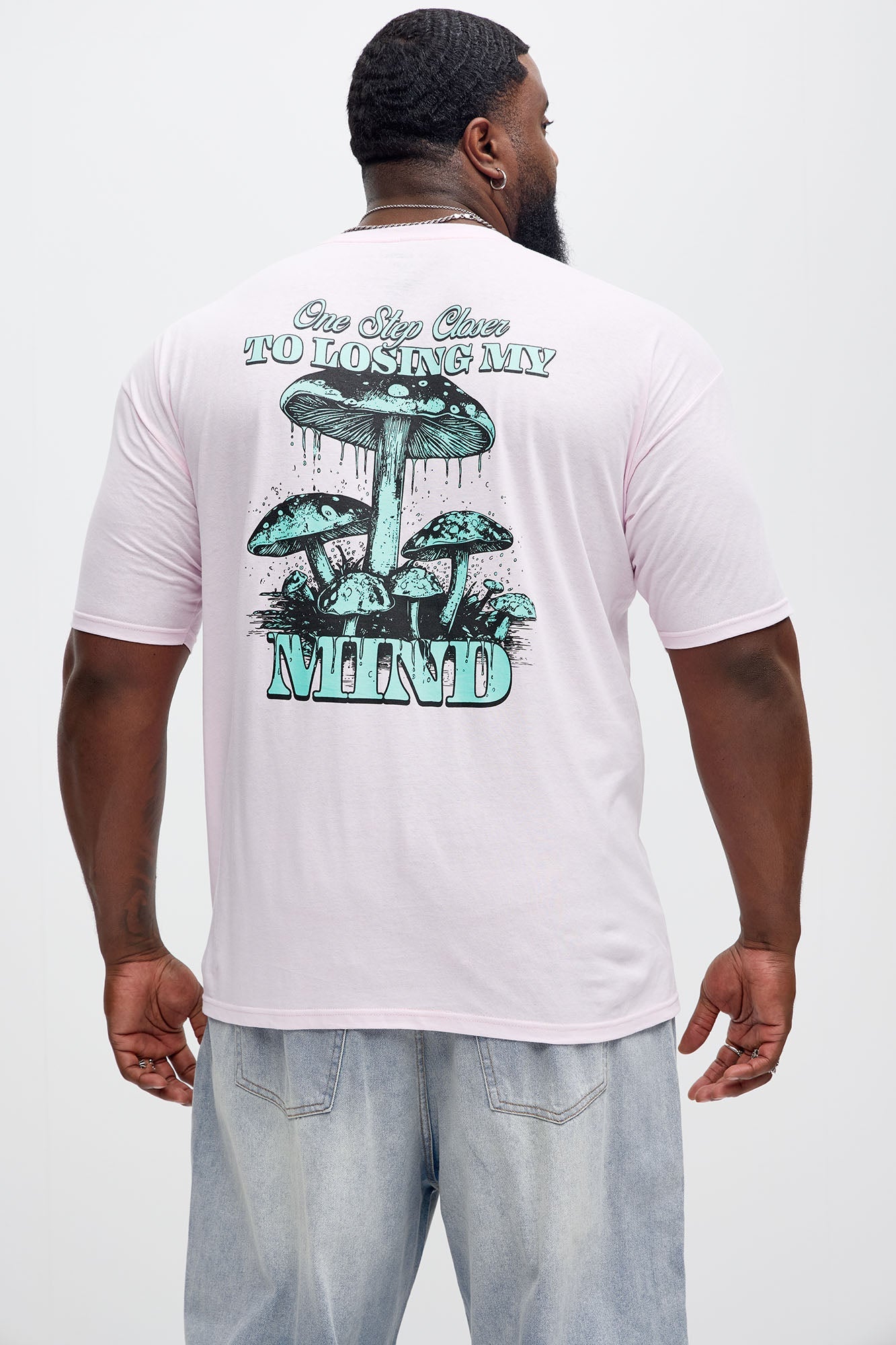 Losing My Mind Short Sleeve Tee - Pink