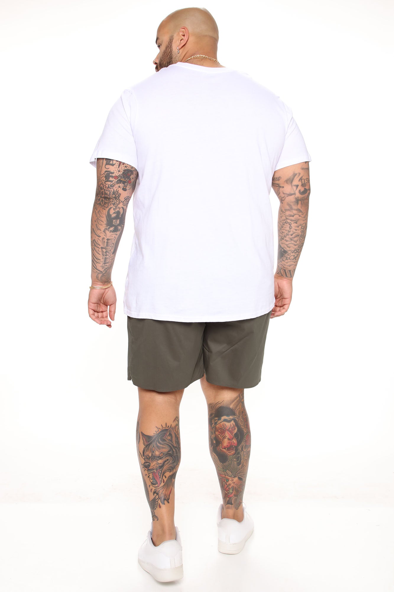 King Nylon Shorts - Olive
