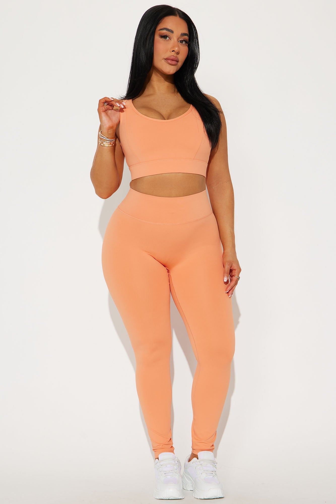 Work Harder Active Legging - Orange
