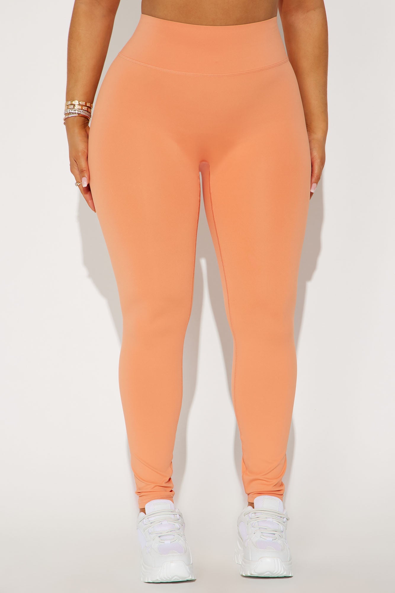 Work Harder Active Legging - Orange