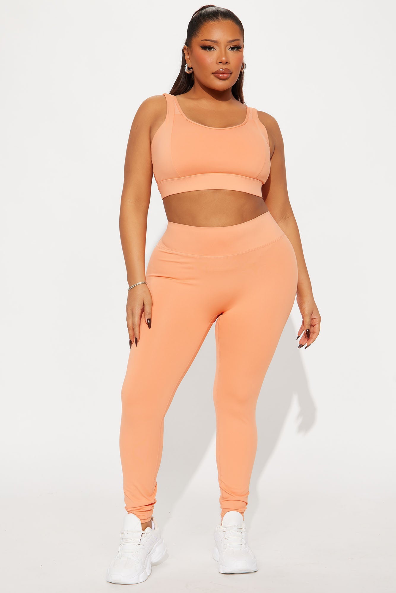 Work Harder Active Legging - Orange