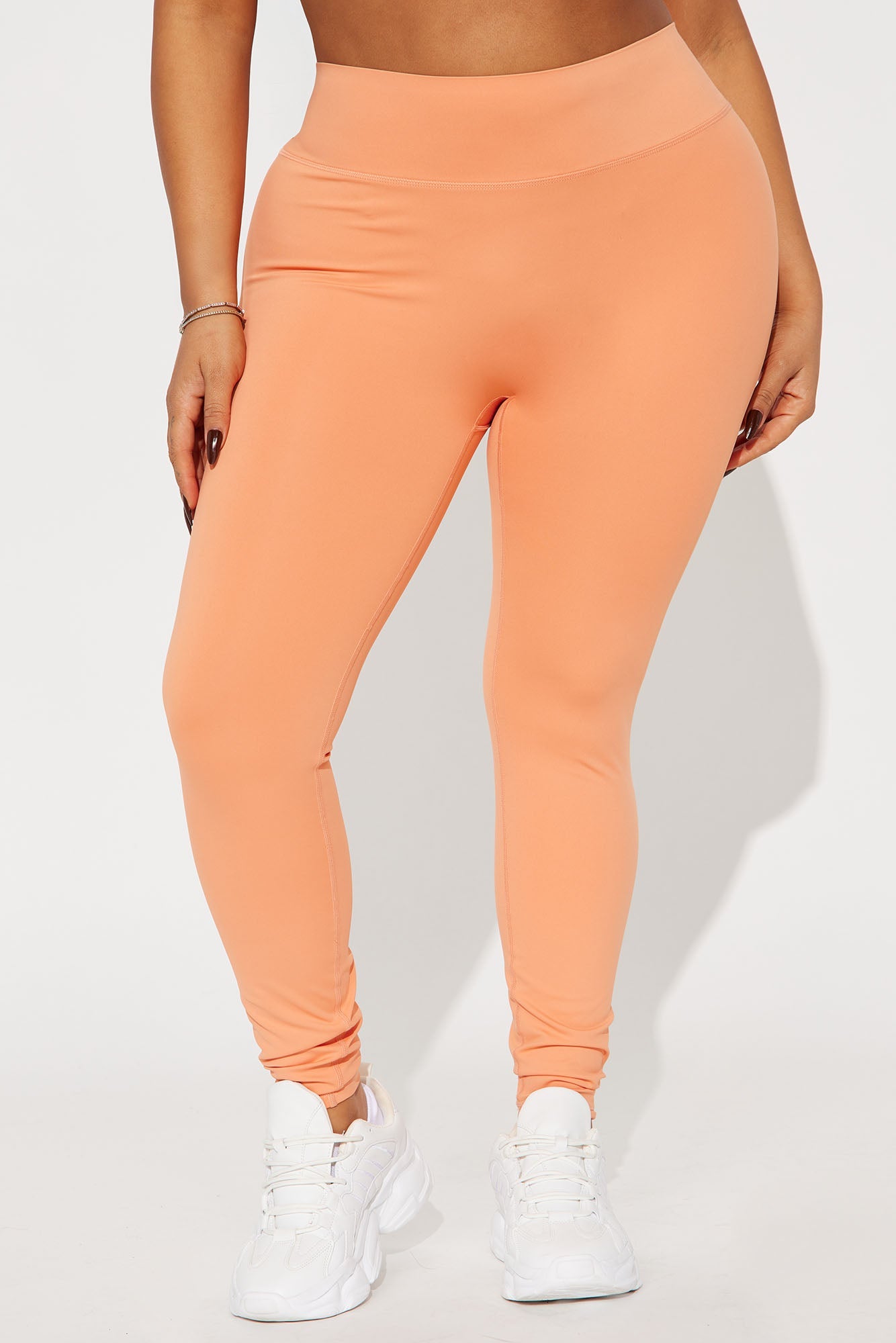Work Harder Active Legging - Orange