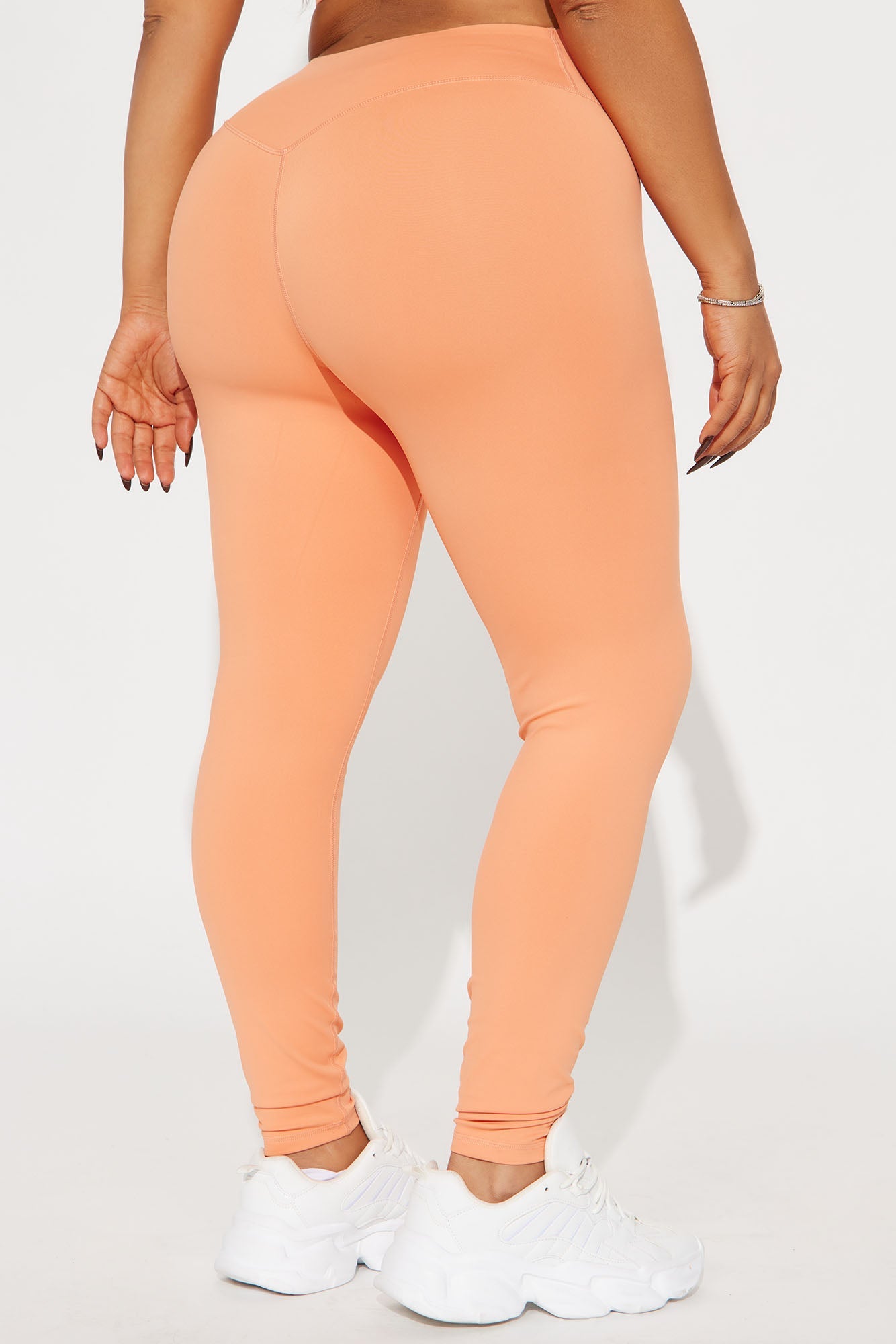 Work Harder Active Legging - Orange