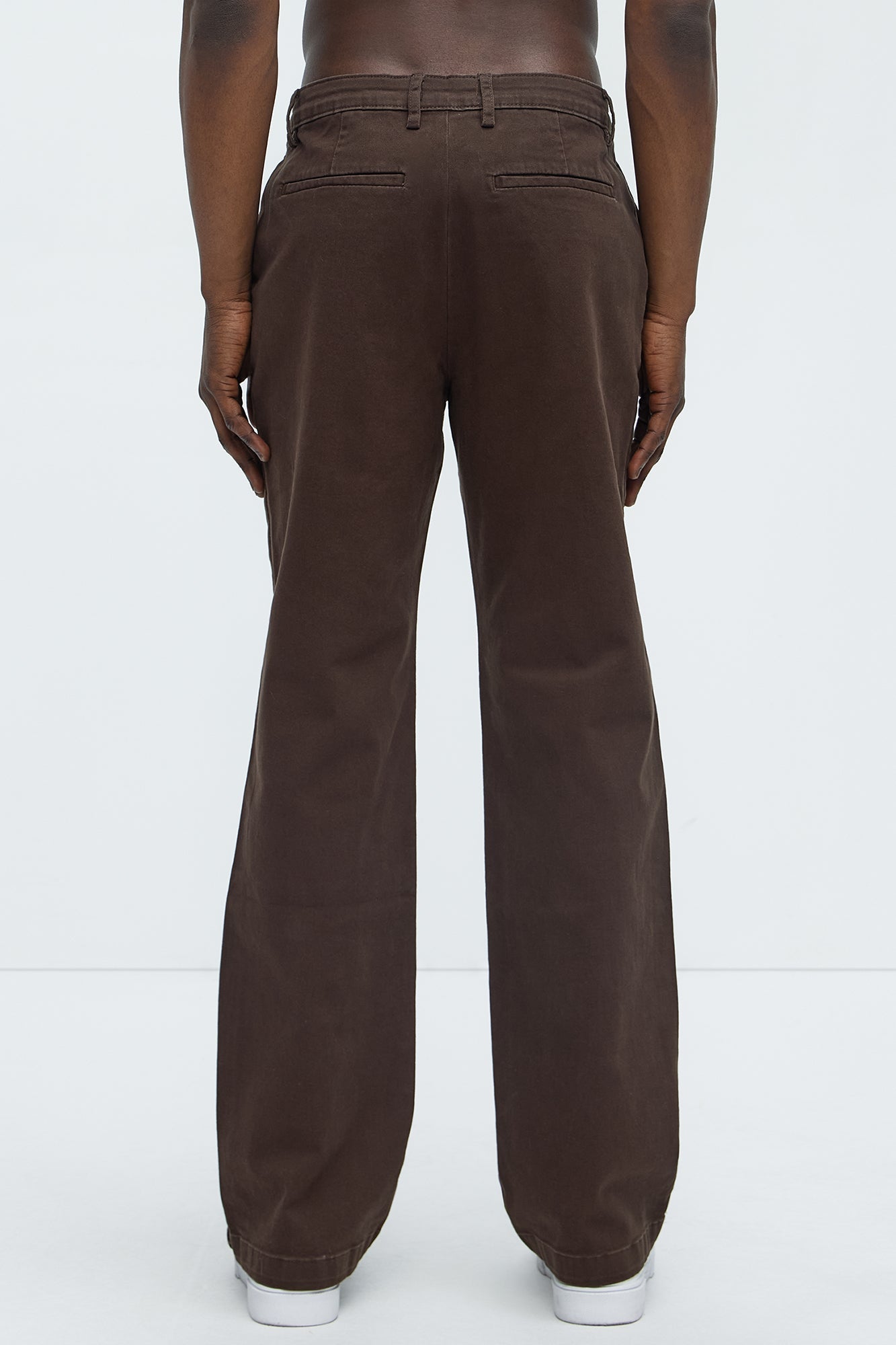 Mac Chino Straight Pants - Dark Brown