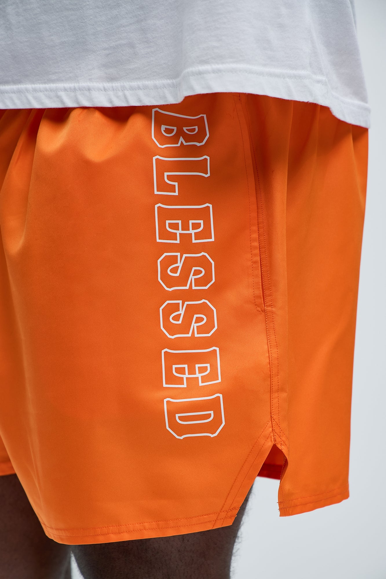 Blessed Swim Mid Trunk - Orange