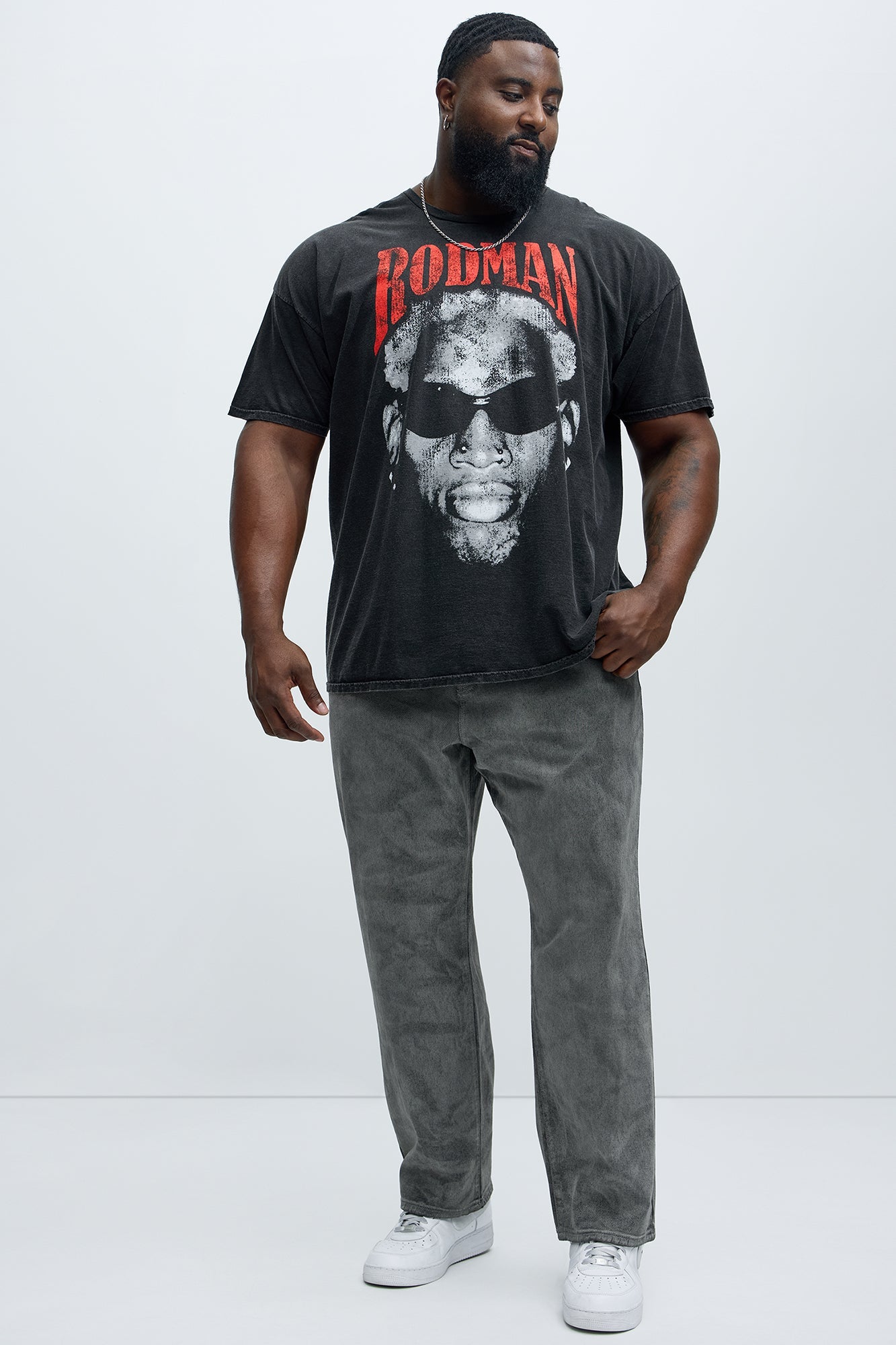 Dennis Rodman Short Sleeve Tee - Black