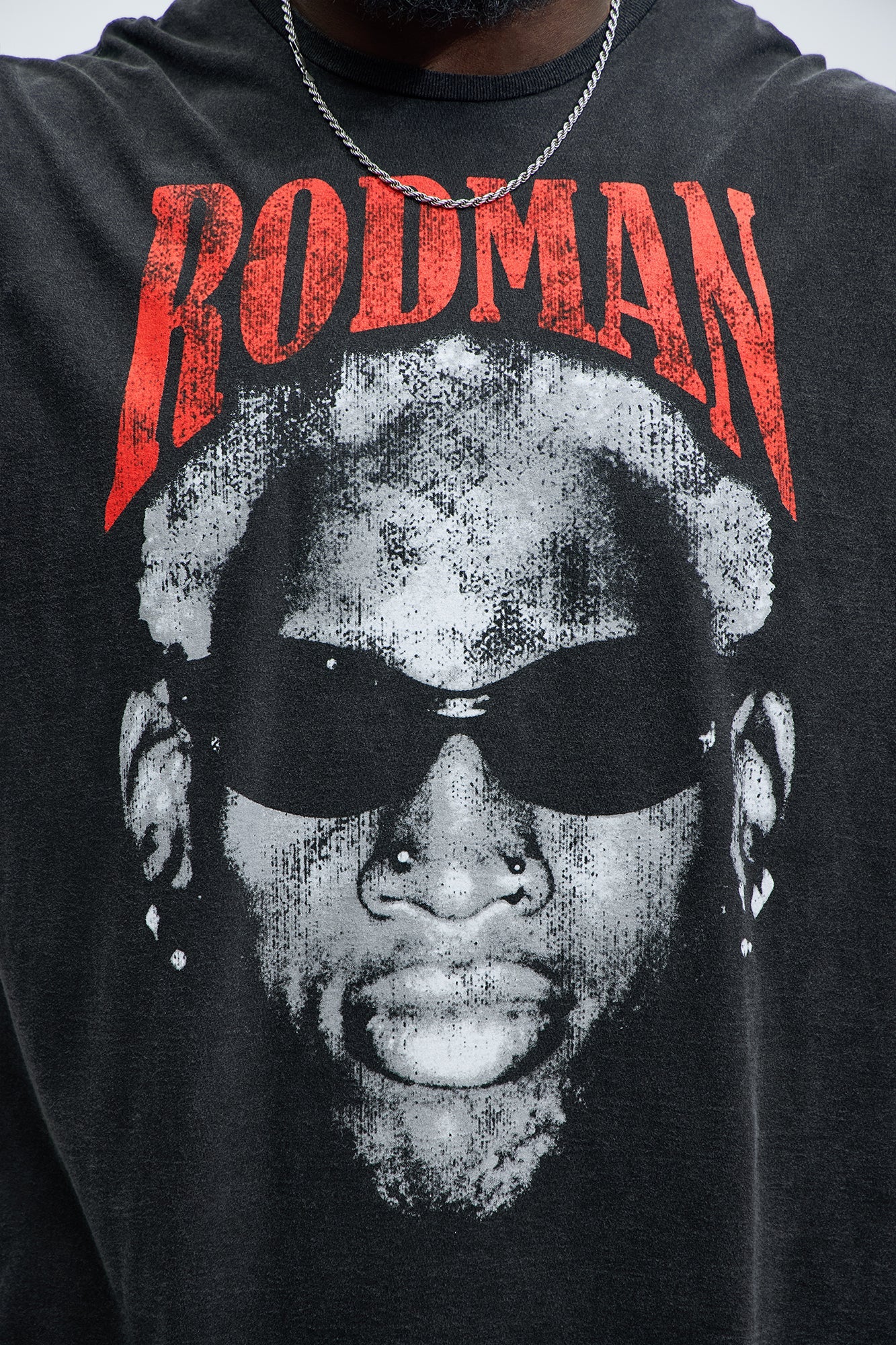 Dennis Rodman Short Sleeve Tee - Black