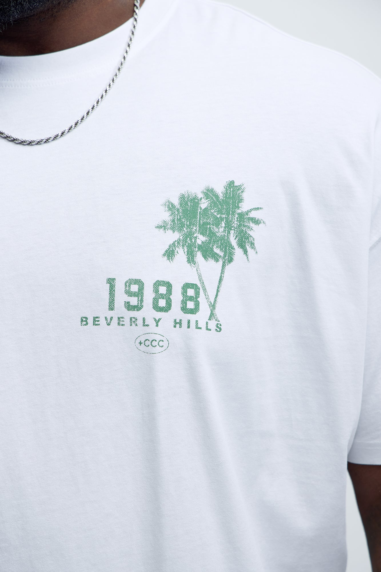 Rodeo Drive 1988 Oversized Short Sleeve Tee - White