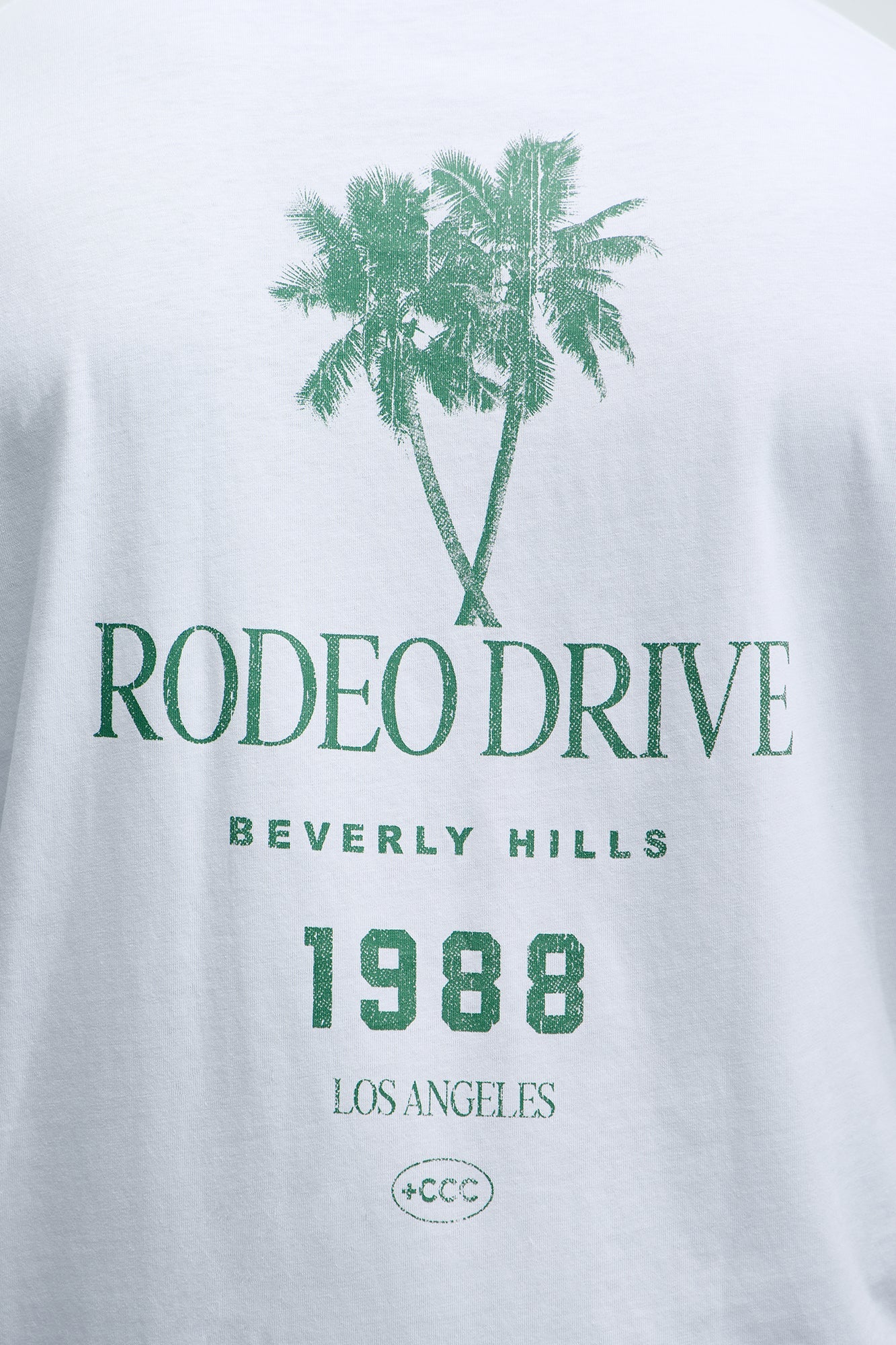 Rodeo Drive 1988 Oversized Short Sleeve Tee - White