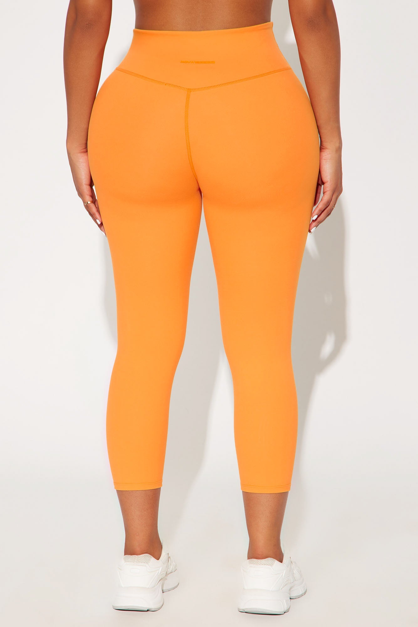 Sweat Out Super Soft Active Capri Legging - Tangerine