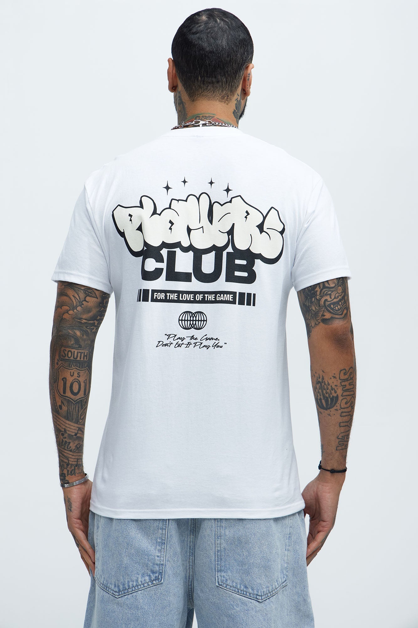 Love Of The Game Short Sleeve Tee - White