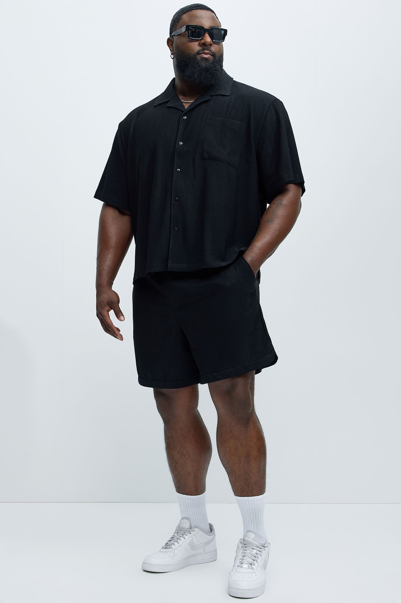 Show Up Basketball Short - Black