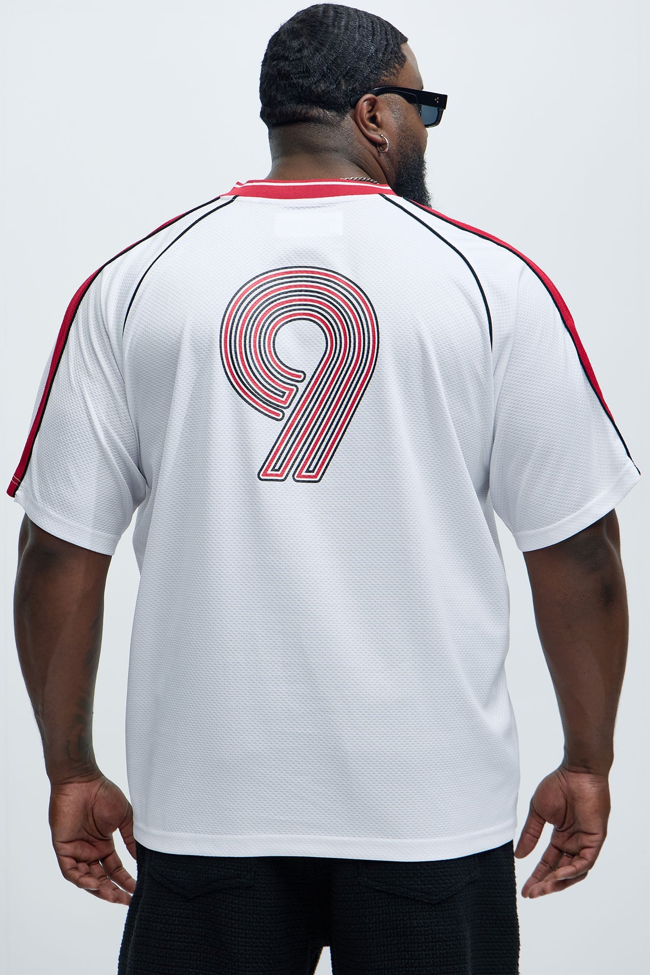 Legends V-Neck Soccer Jersey - White