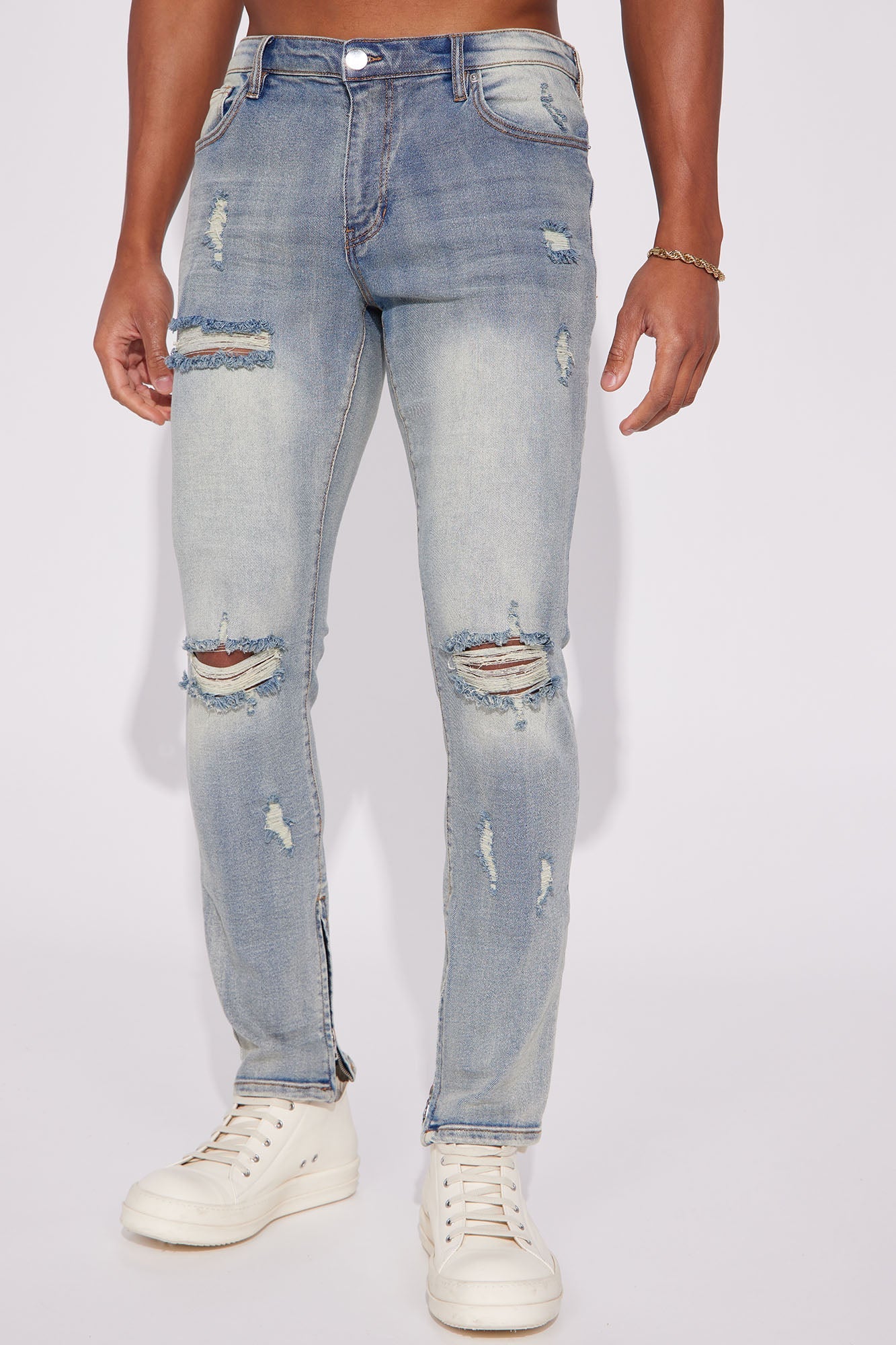 Terren Skinny Jeans - Medium Wash