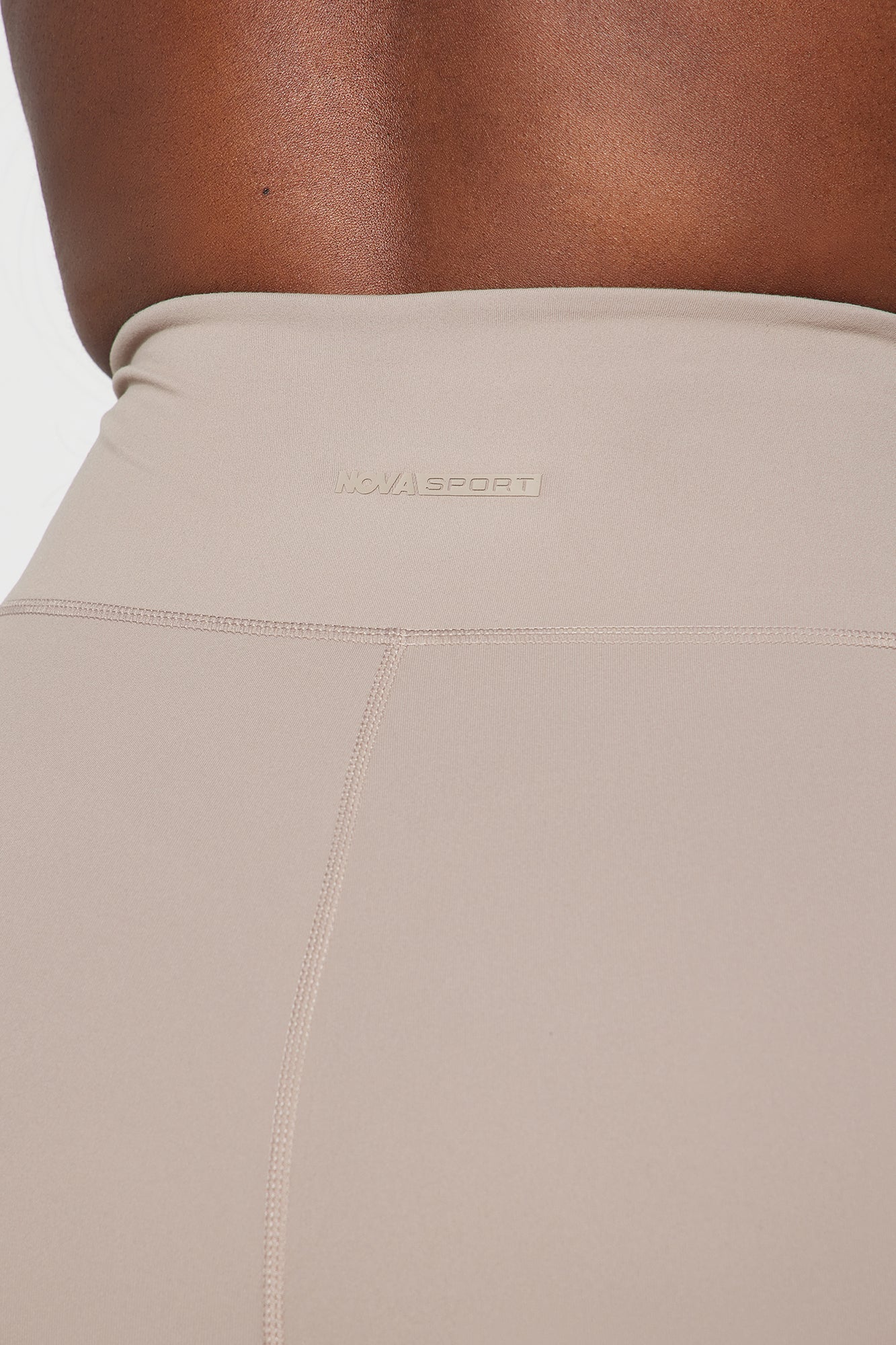 Flexibility Super Soft Capri Active Legging - Taupe