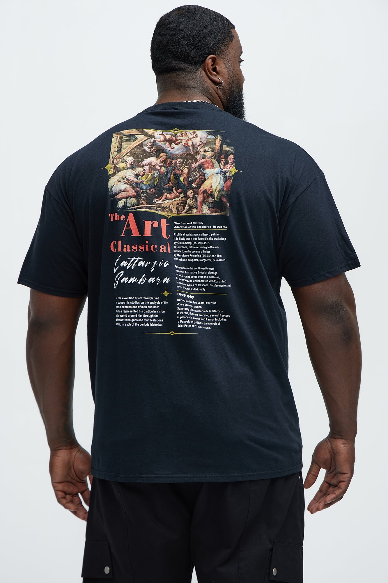 The Art Classical Short Sleeve Tee - Black