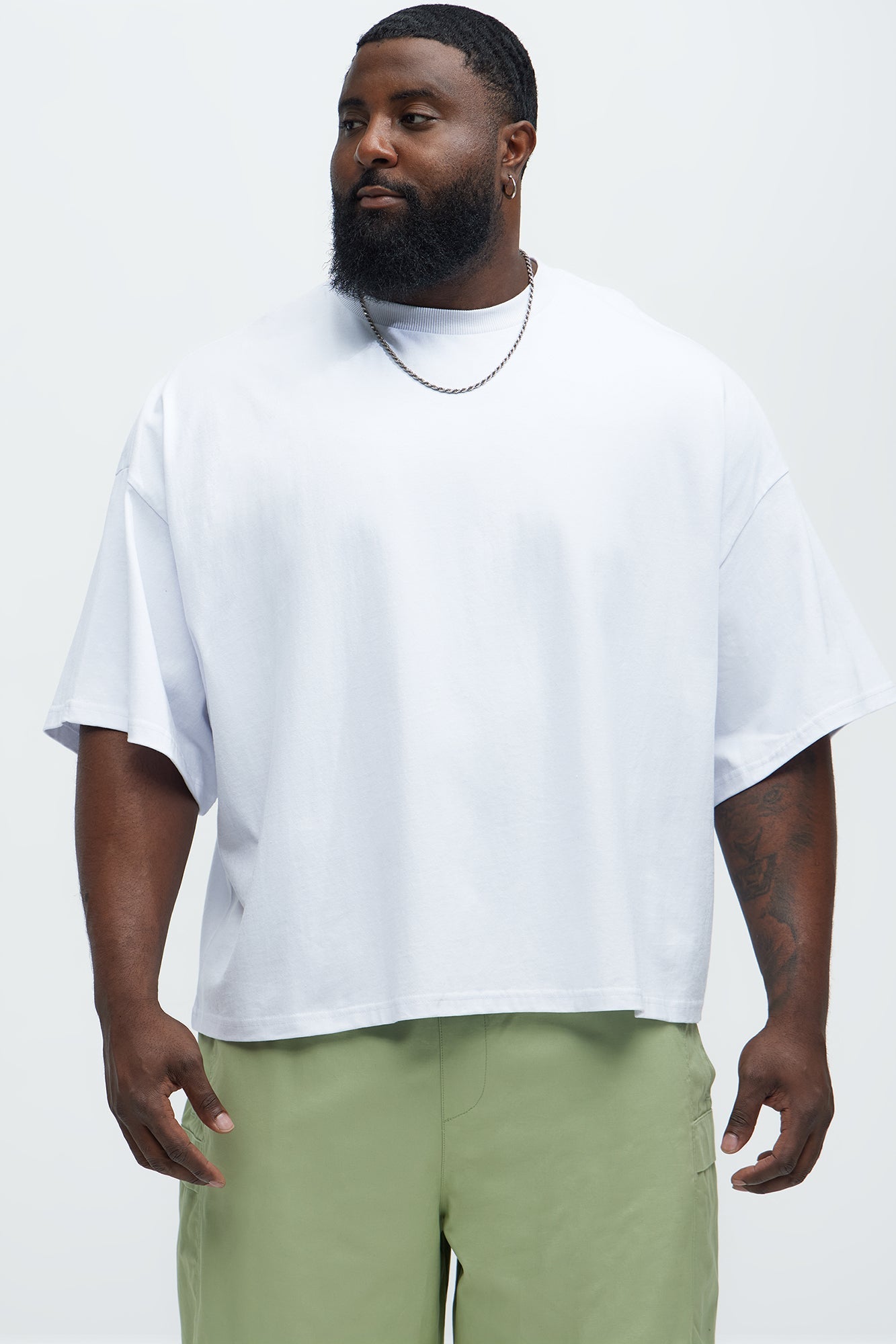 Boxy Heavyweight Tee 240GSM - White