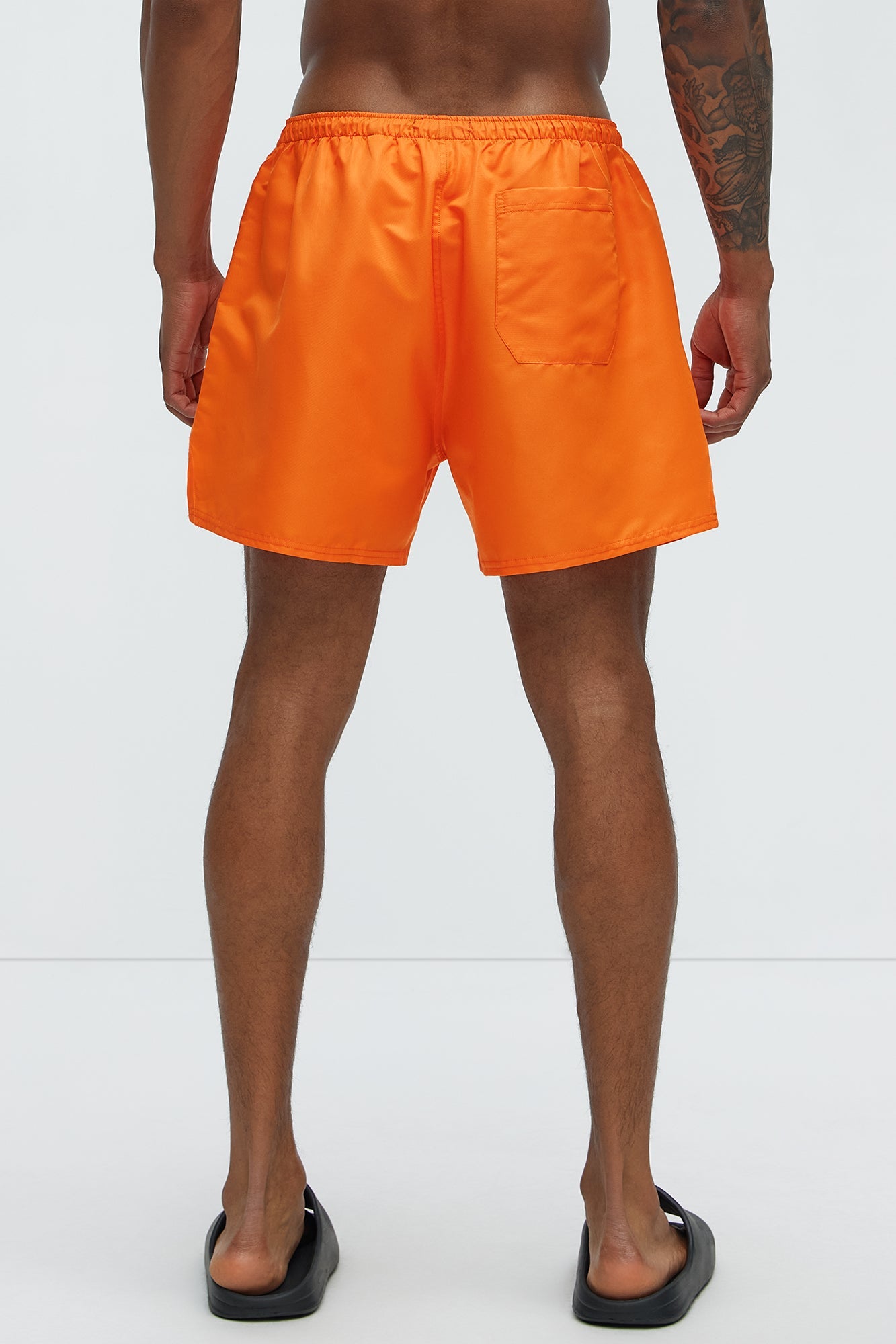 Blessed Swim Mid Trunk - Orange