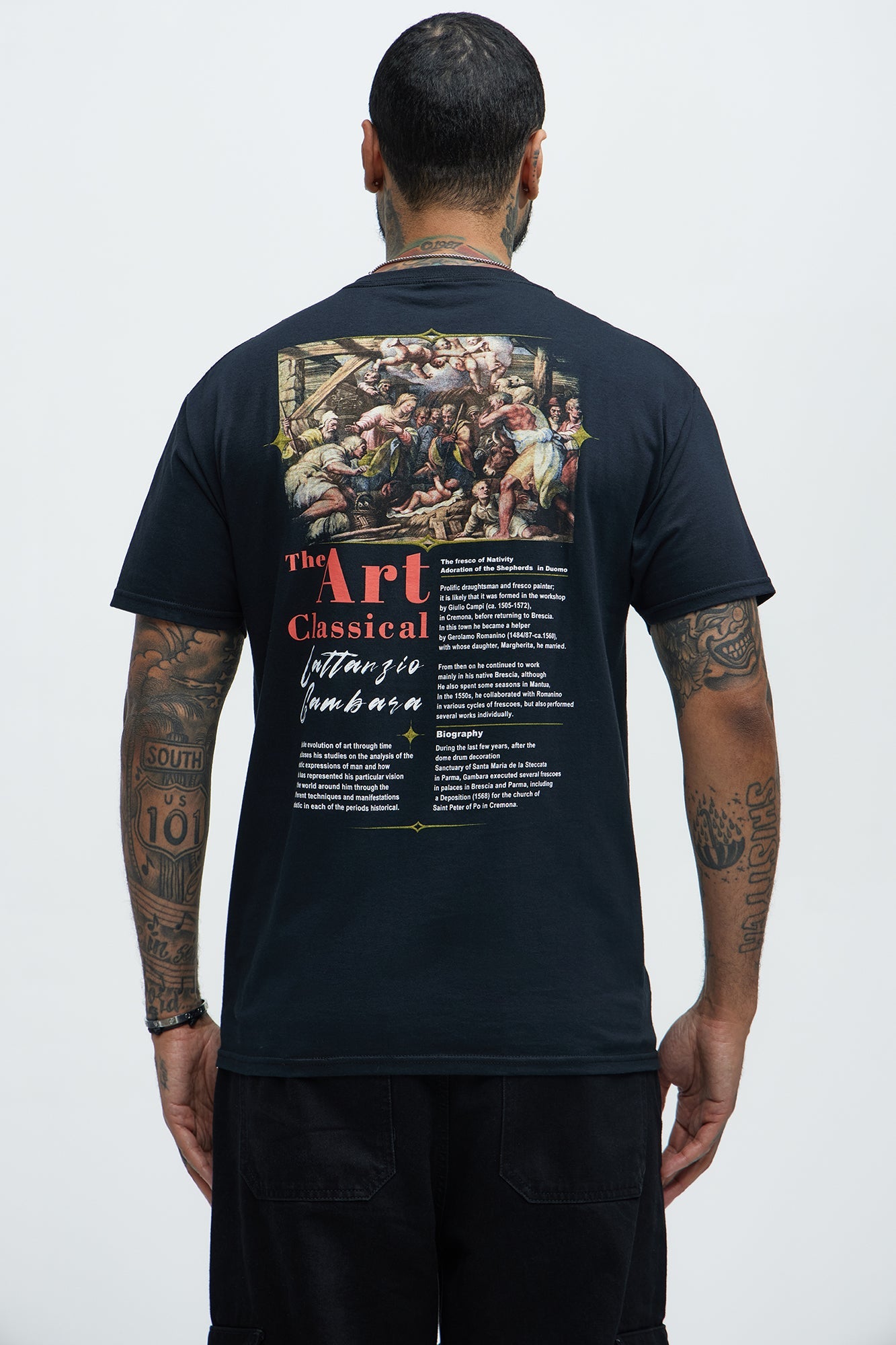 The Art Classical Short Sleeve Tee - Black