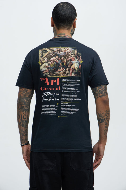 The Art Classical Short Sleeve Tee - Black