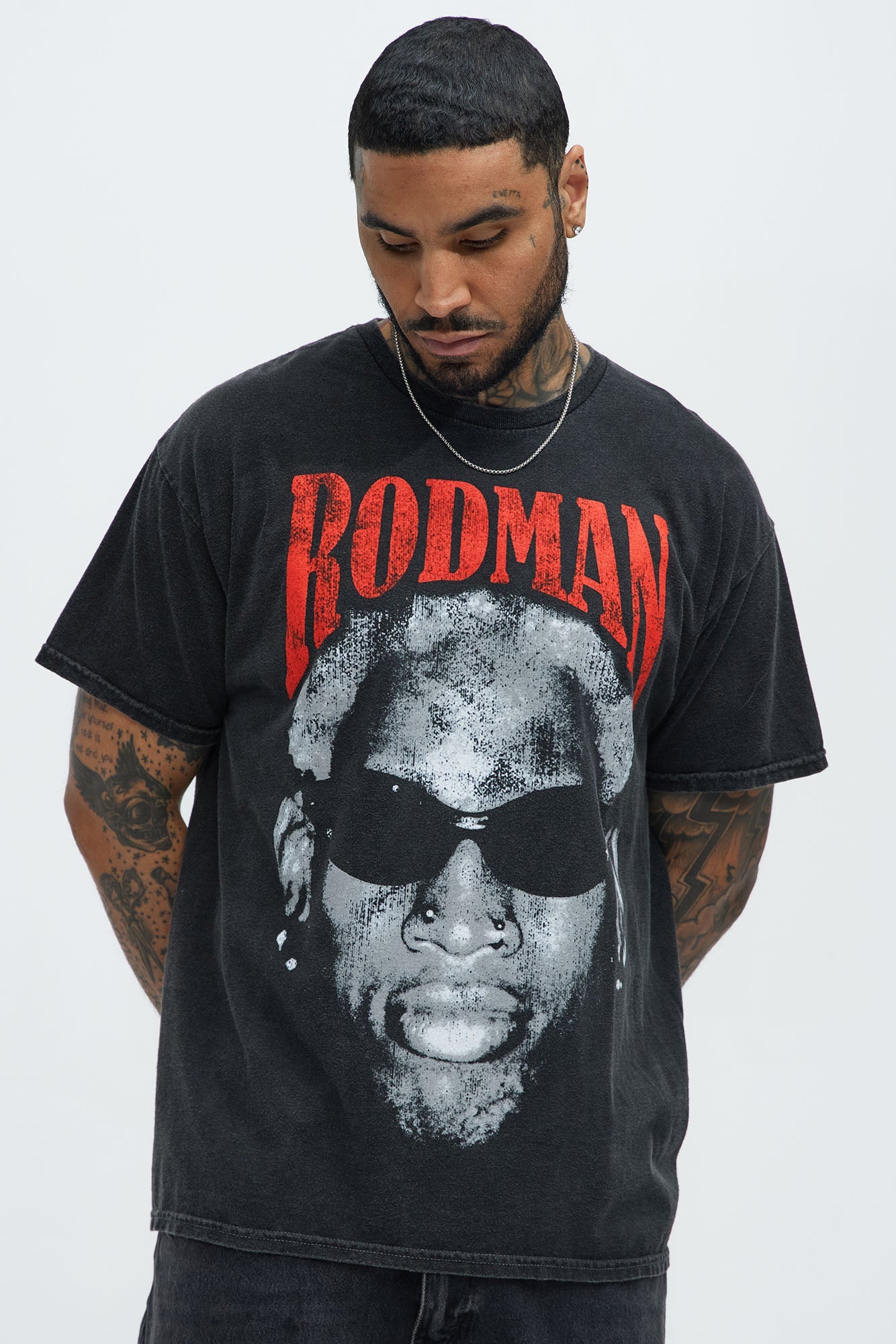 Dennis Rodman Short Sleeve Tee - Black