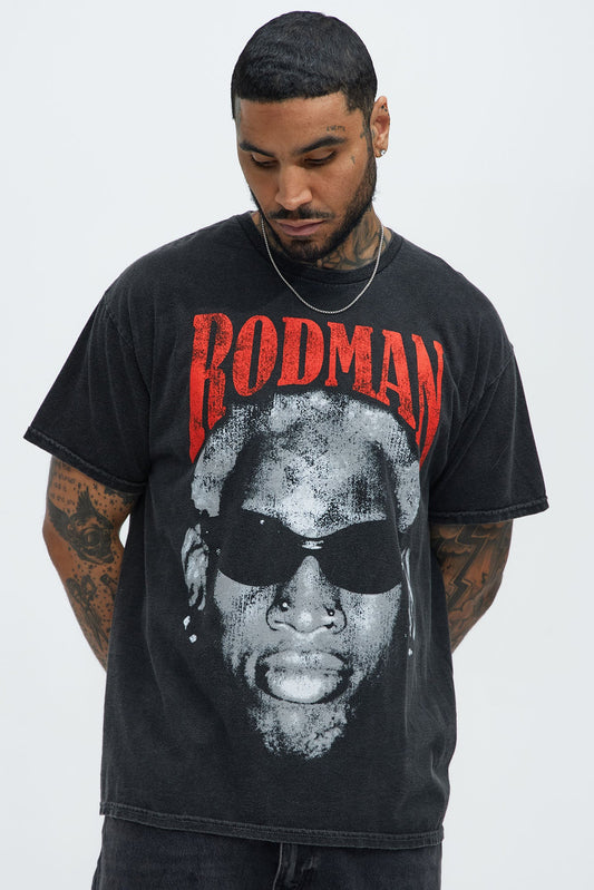 Dennis Rodman Short Sleeve Tee - Black